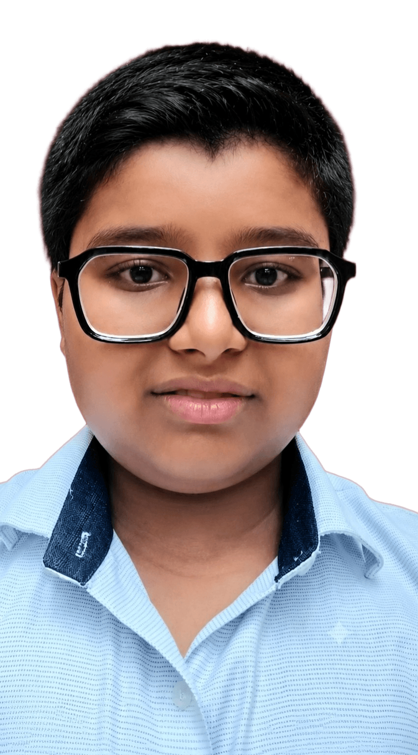 AI Background Removal: Boy with Glasses Portrait | BgRemovit