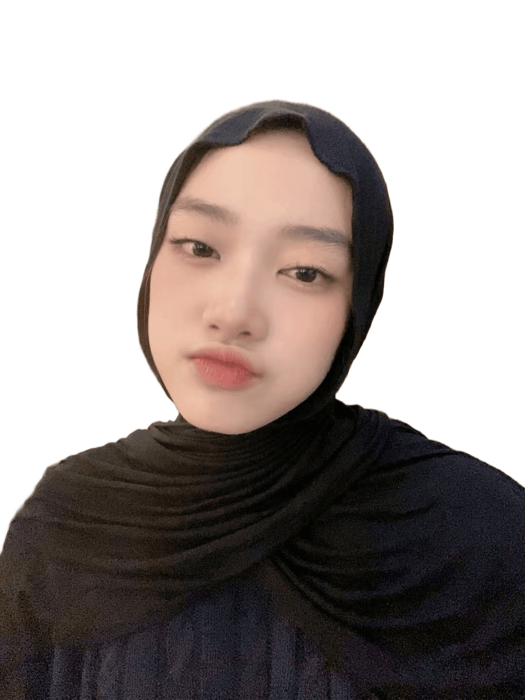 AI Background Removal: Woman in Hijab Portrait - BgRemovit