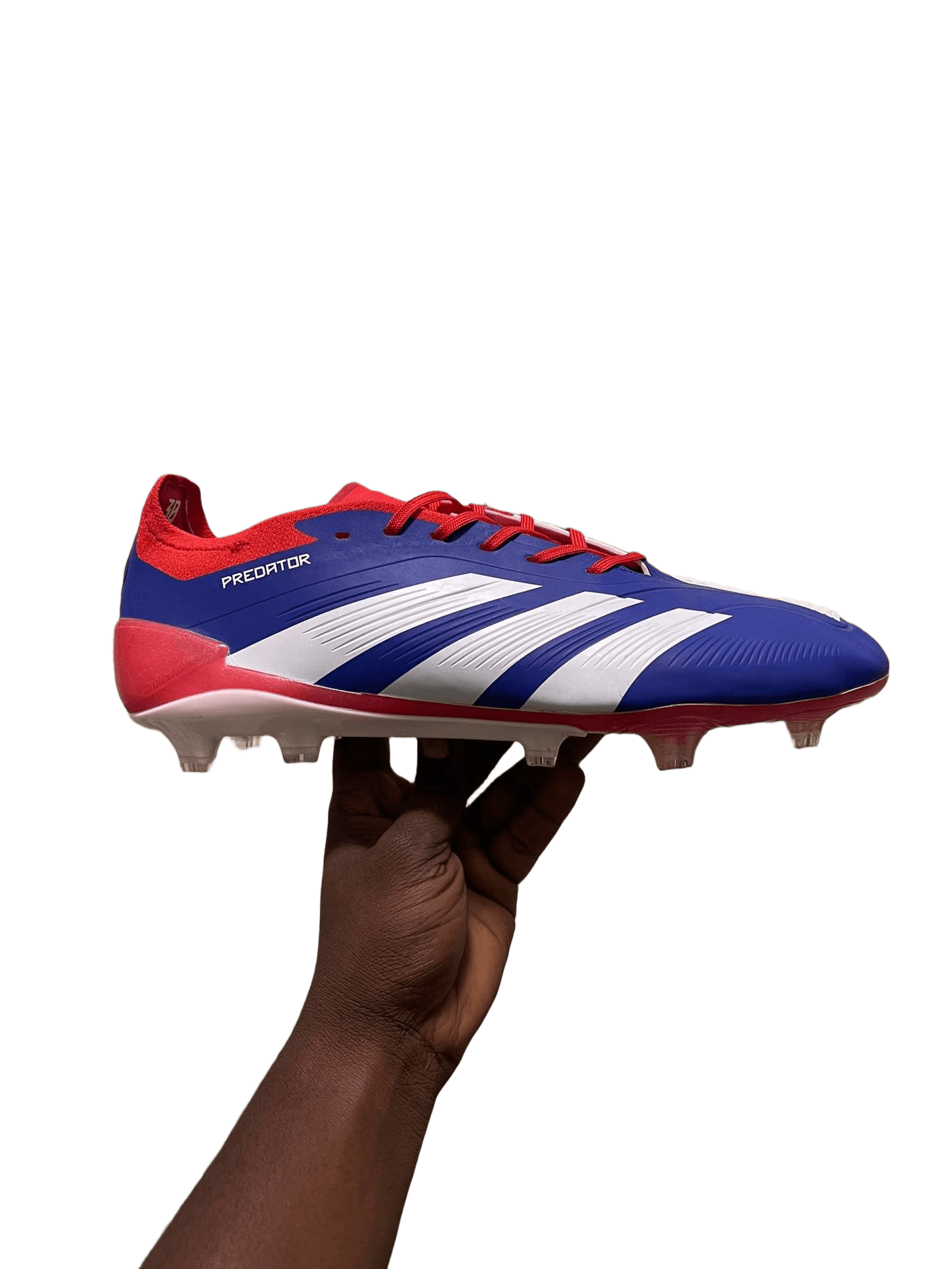 AI Background Removal: Adidas Football Boot & Hand | BgRemovit