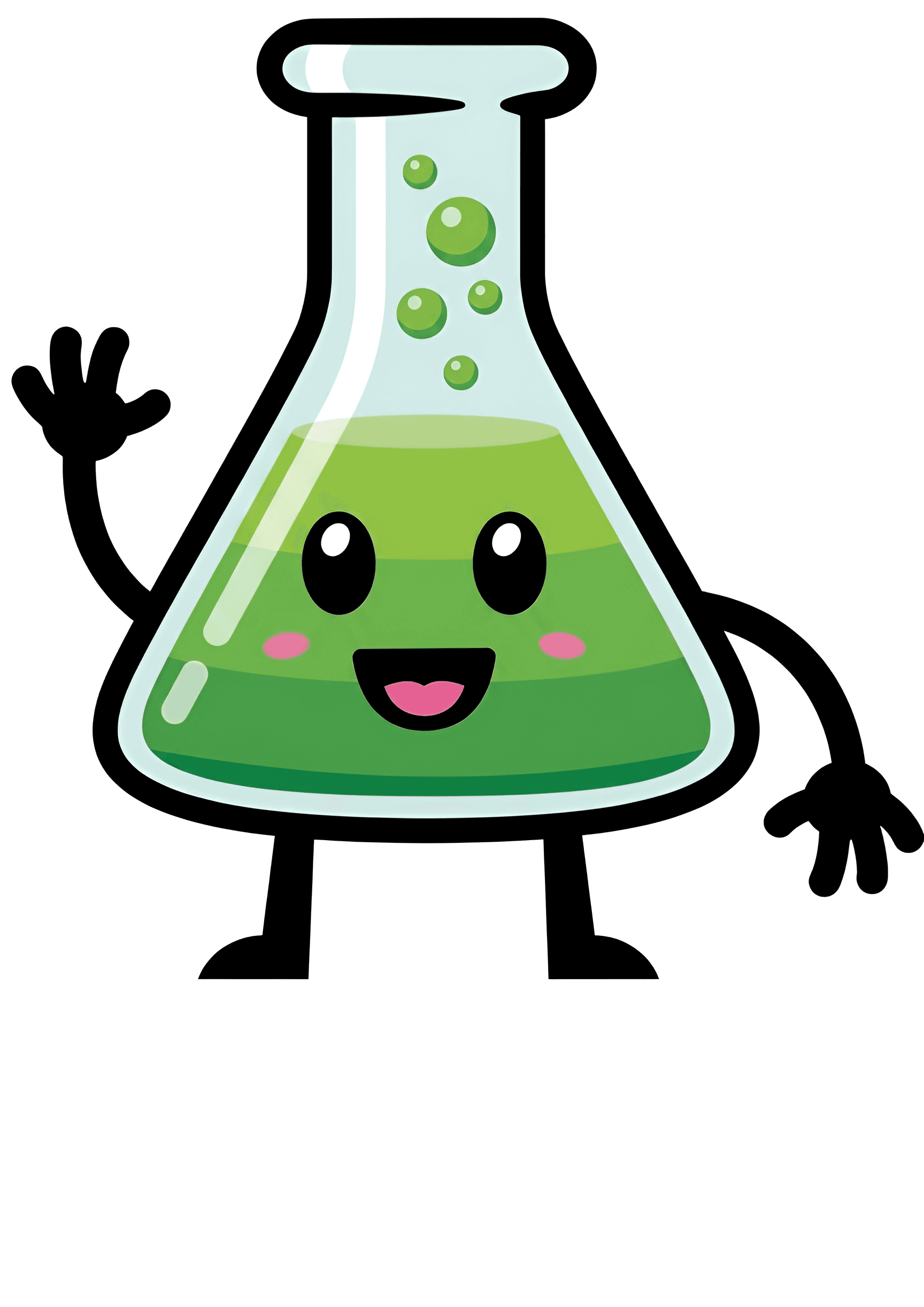 AI Image Enhancer for Cartoon Beaker Illustrations | BgRemovit