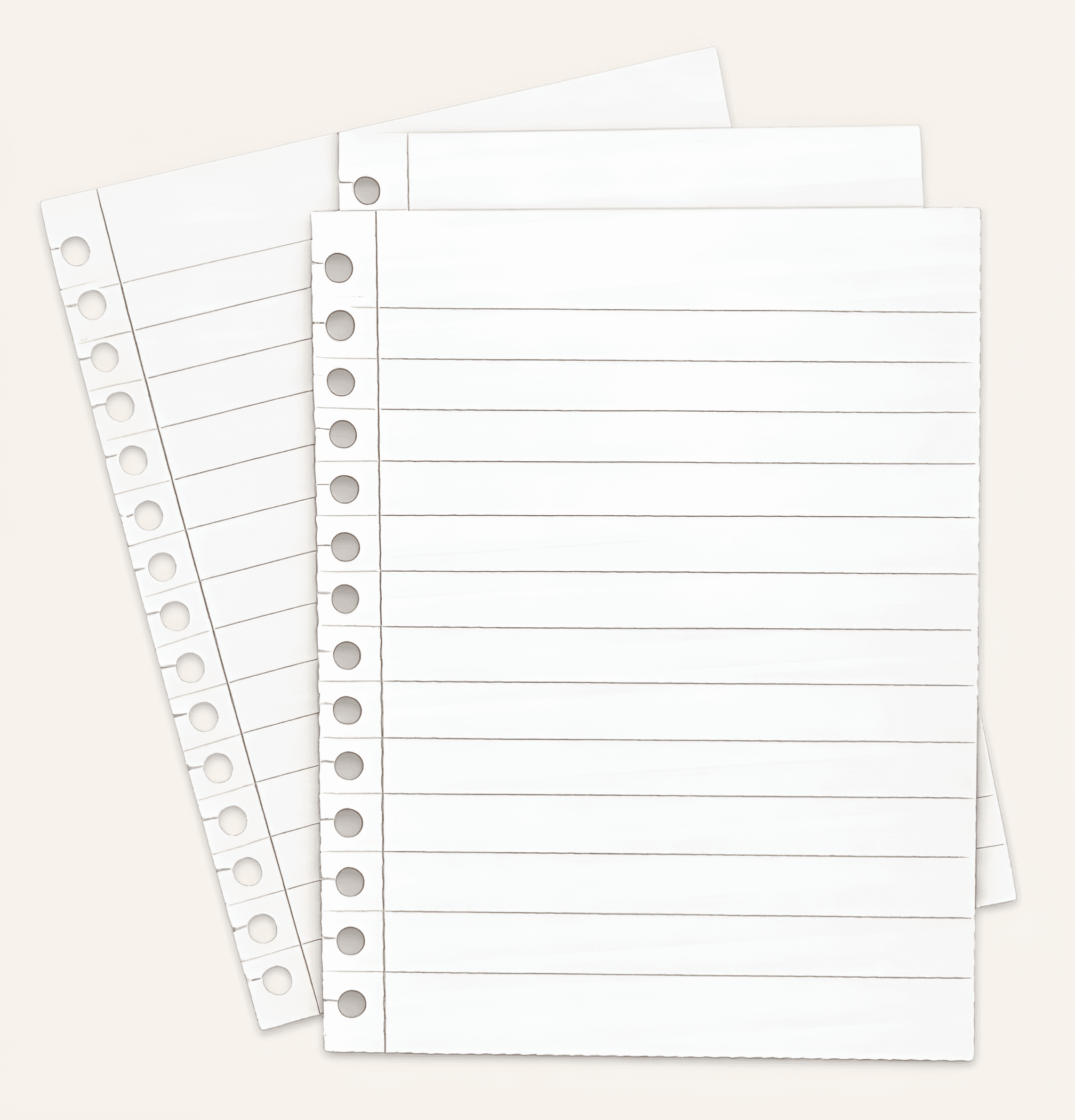 AI Image Enhancer: Upscaling & Sharpening Lined Paper