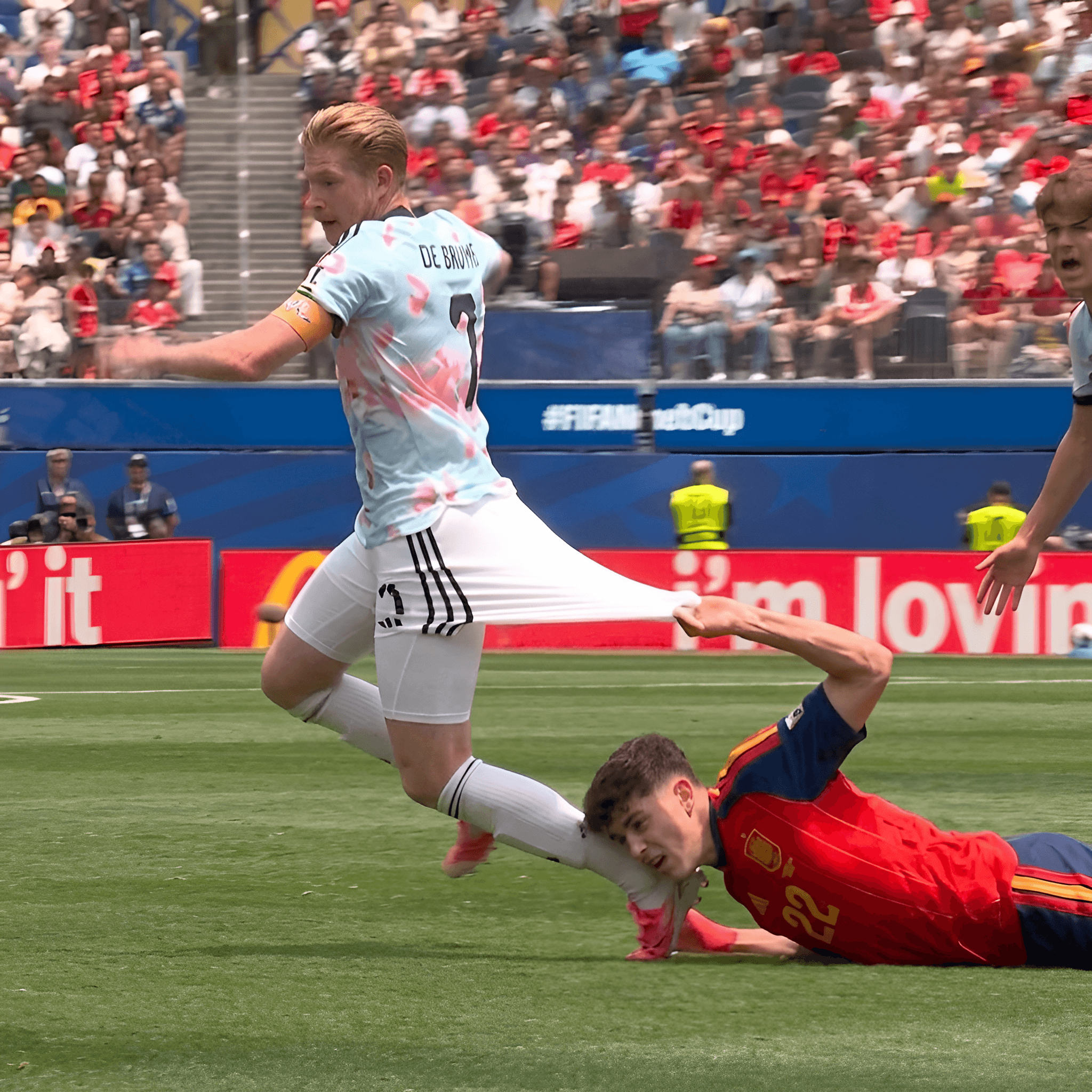AI Image Enhancer for Soccer Photos | BgRemovit Detail Upscale