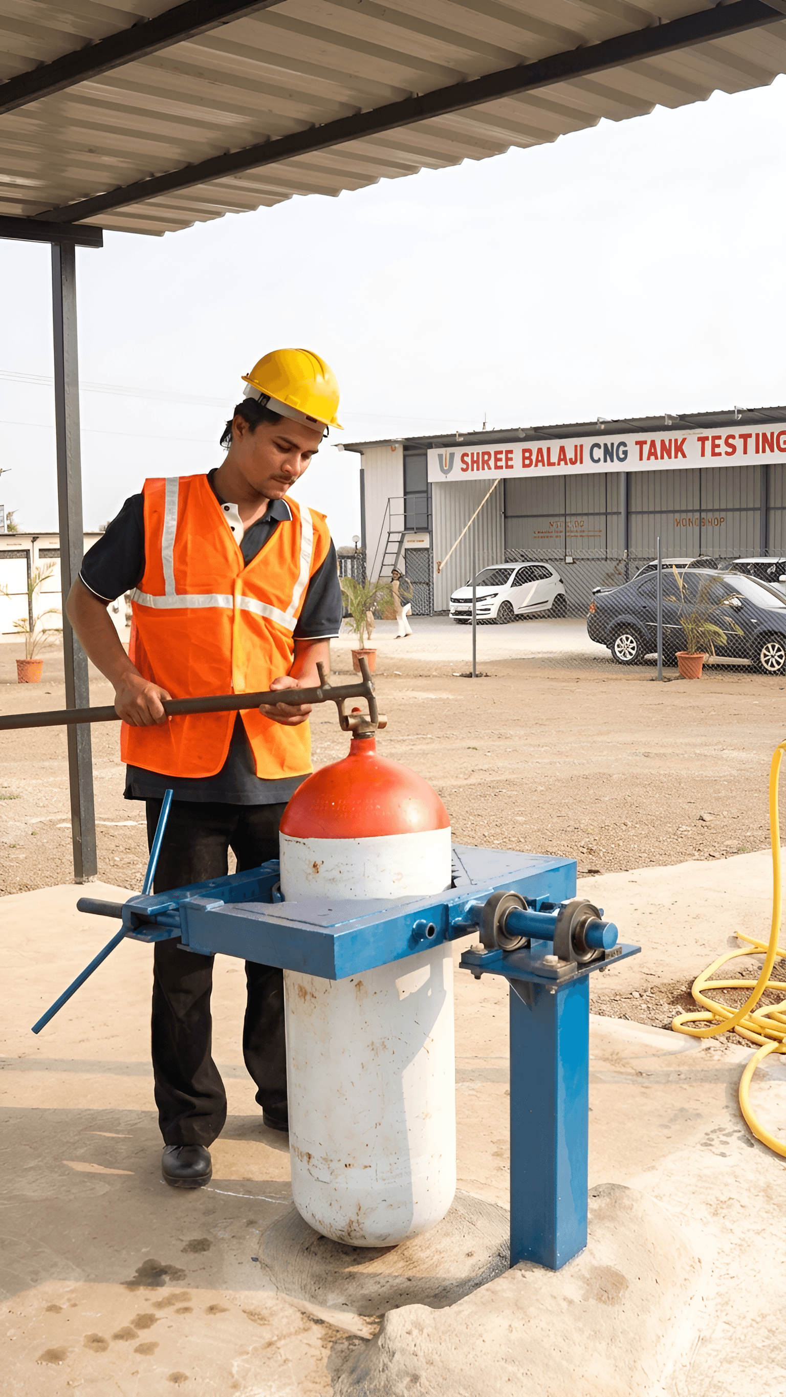 AI Image Enhancer for Industrial Photos | Sharpen CNG Tank Images