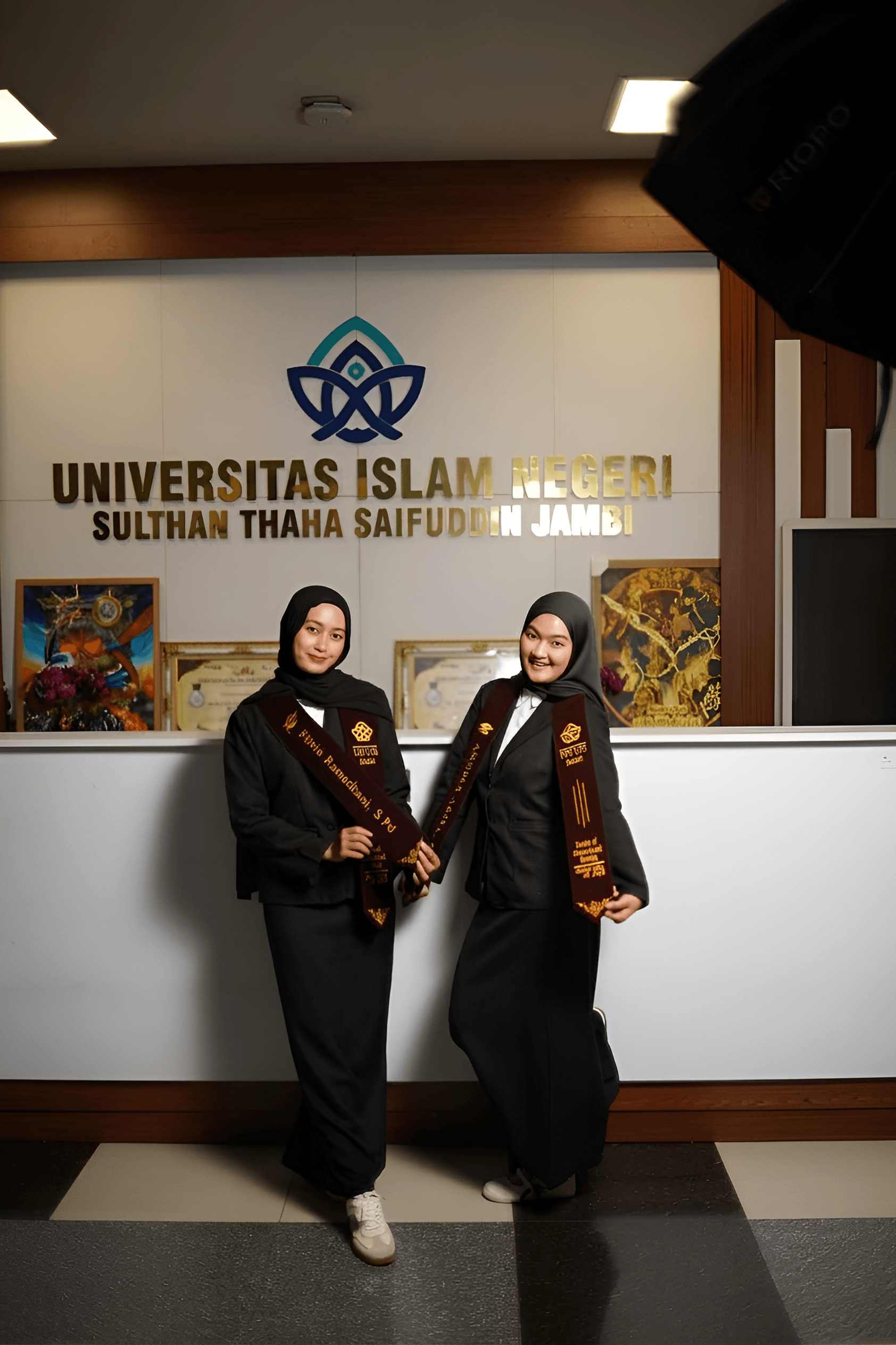 AI Image Enhancer: Sharpen University Graduate Portrait
