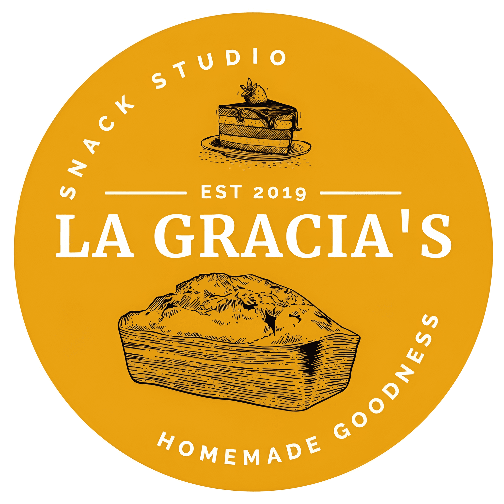 AI Upscale Bakery Logo | La Gracia's Snack Studio Enhancement