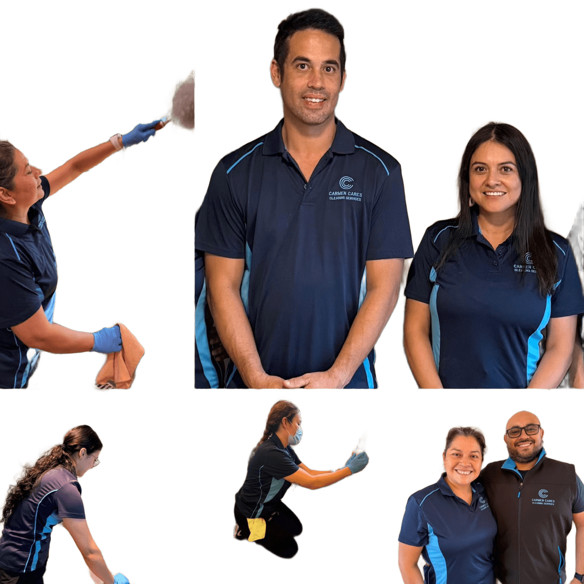 Remove Background from Cleaning Service Team Photos