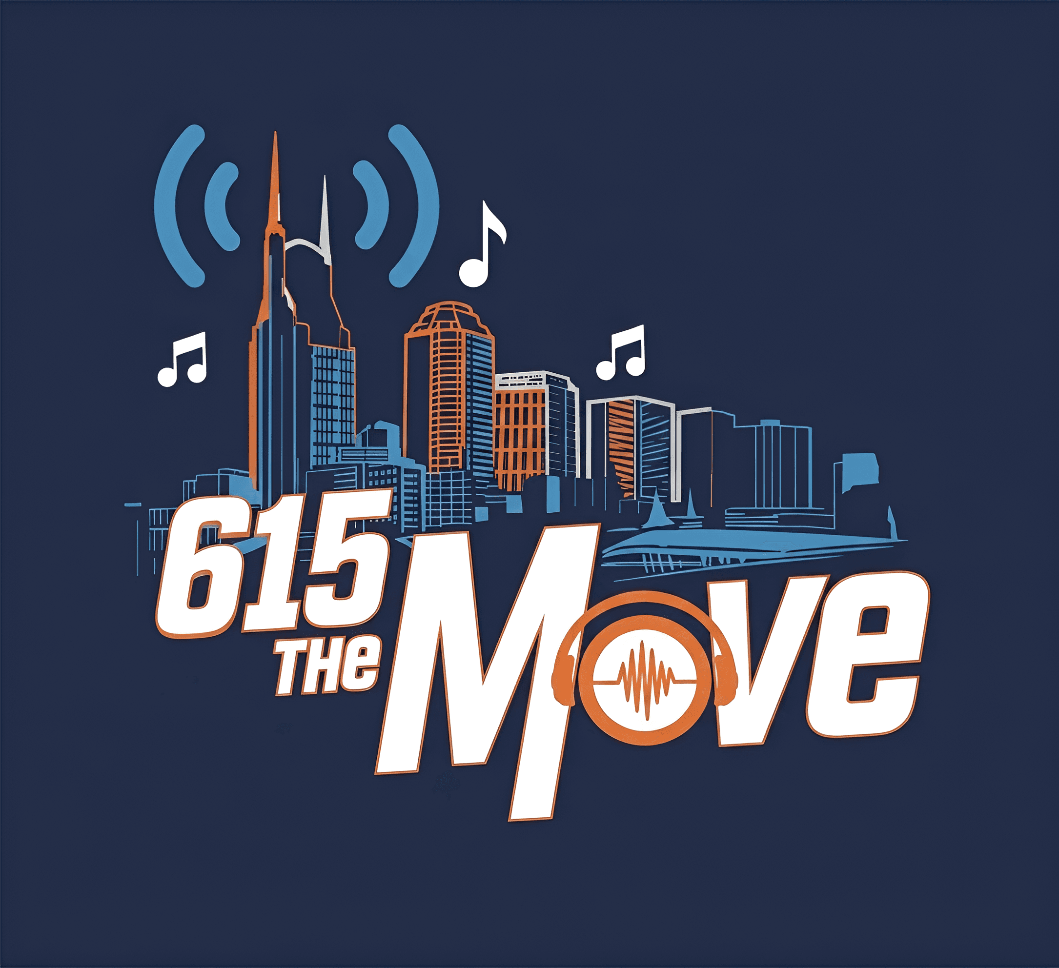 Enhance 615 The Move Logo | AI Image Upscaler for Vector Art