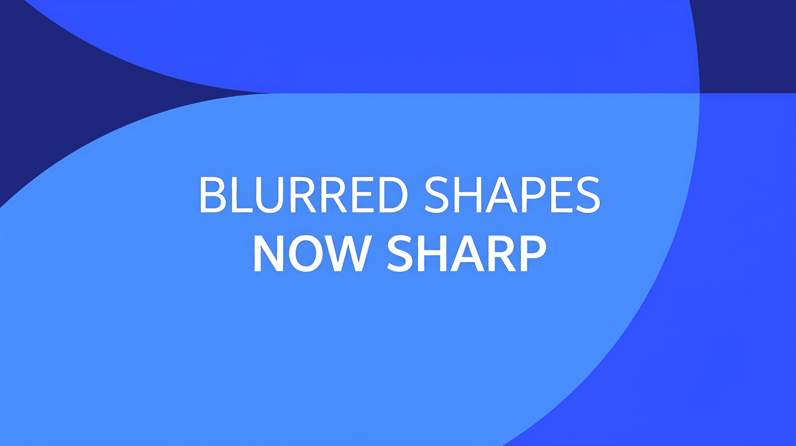 Sharpen Blurred Text & Abstract Shapes with AI Enhancer