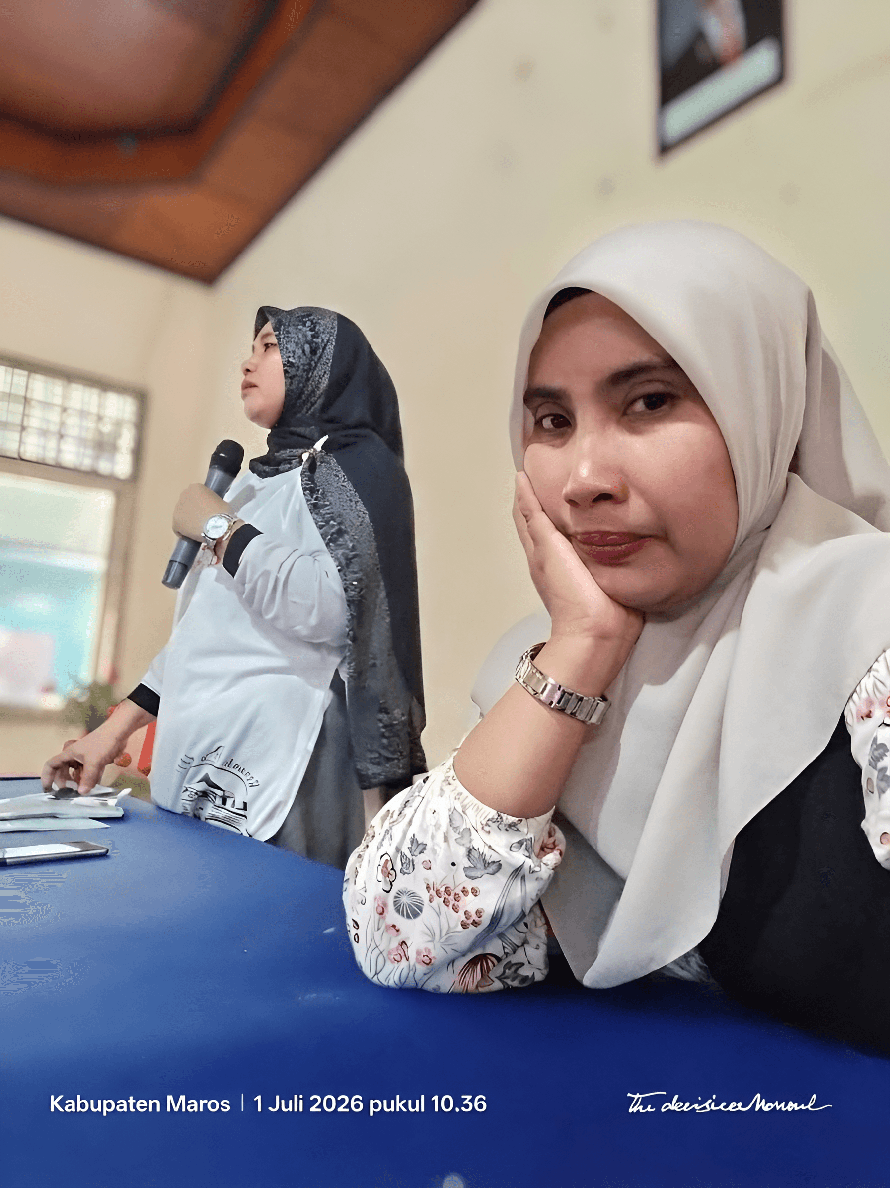 Enhance Blurry Conference Photo | AI Image Sharpening