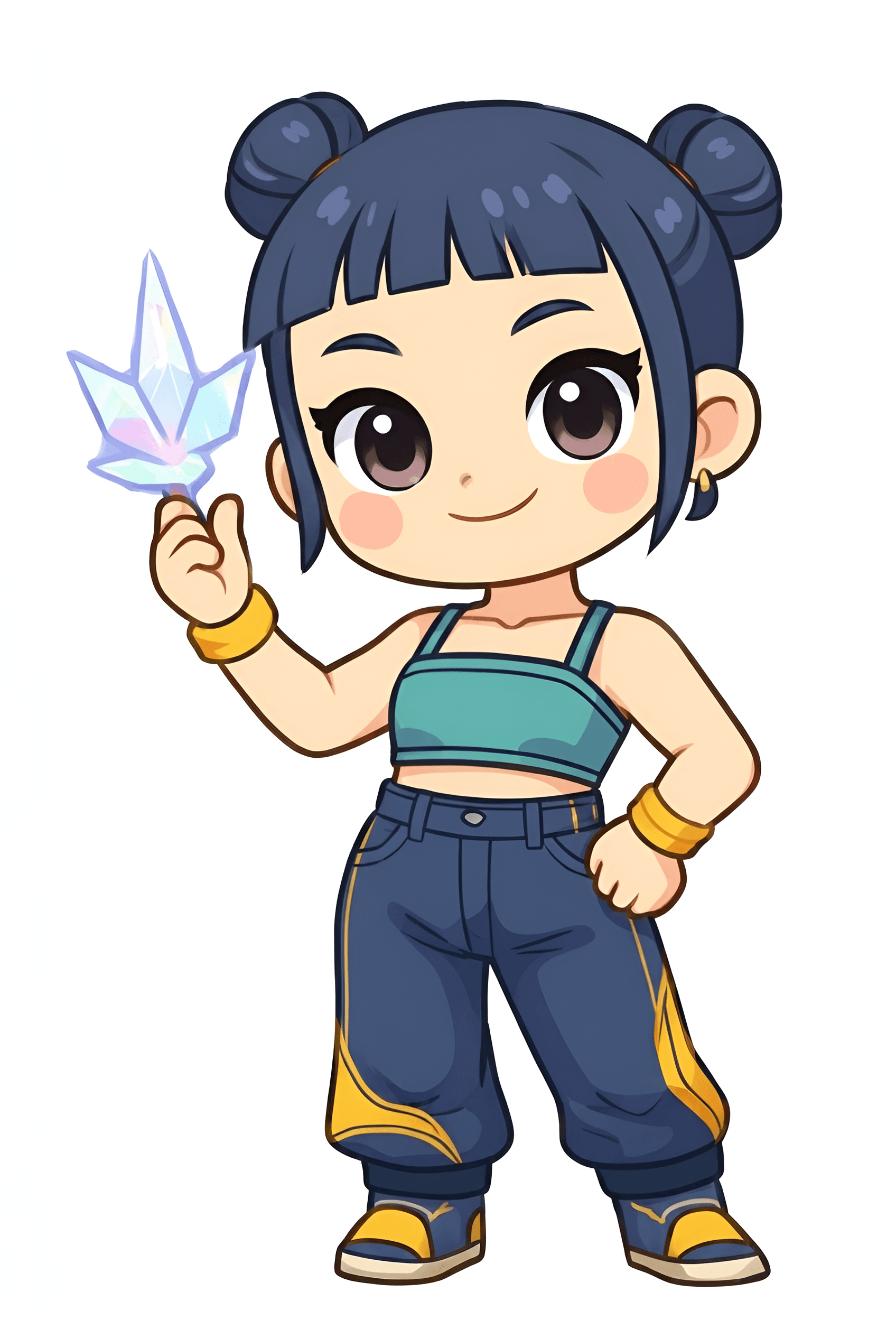 Crystal-Clear Details: AI Upscaling for Chibi Art