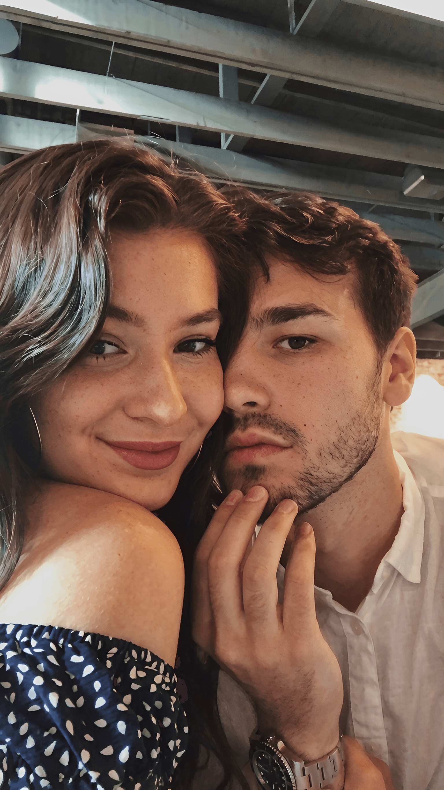 Sharpen Couple Selfie | Enhance Portrait Details with AI