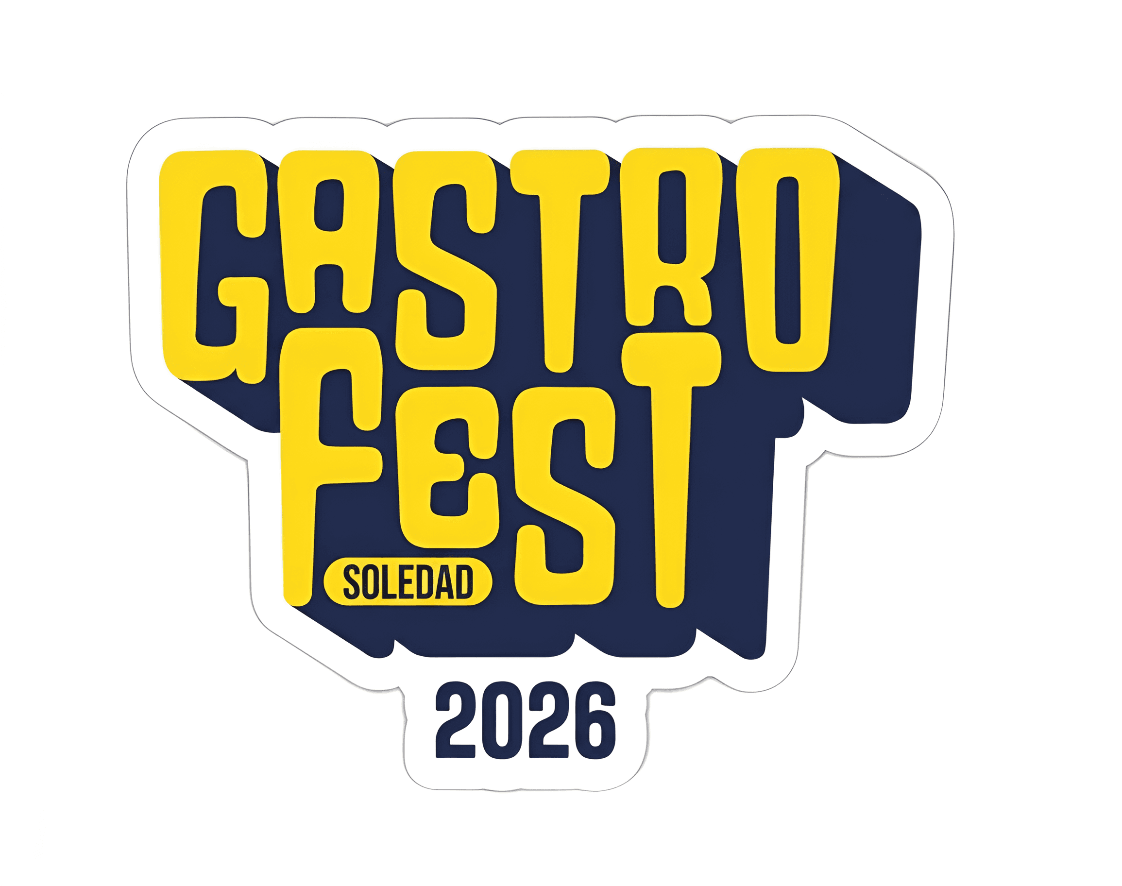 Upscale Gastro Fest 2026 Logo | AI Image Enhancer for Event Branding