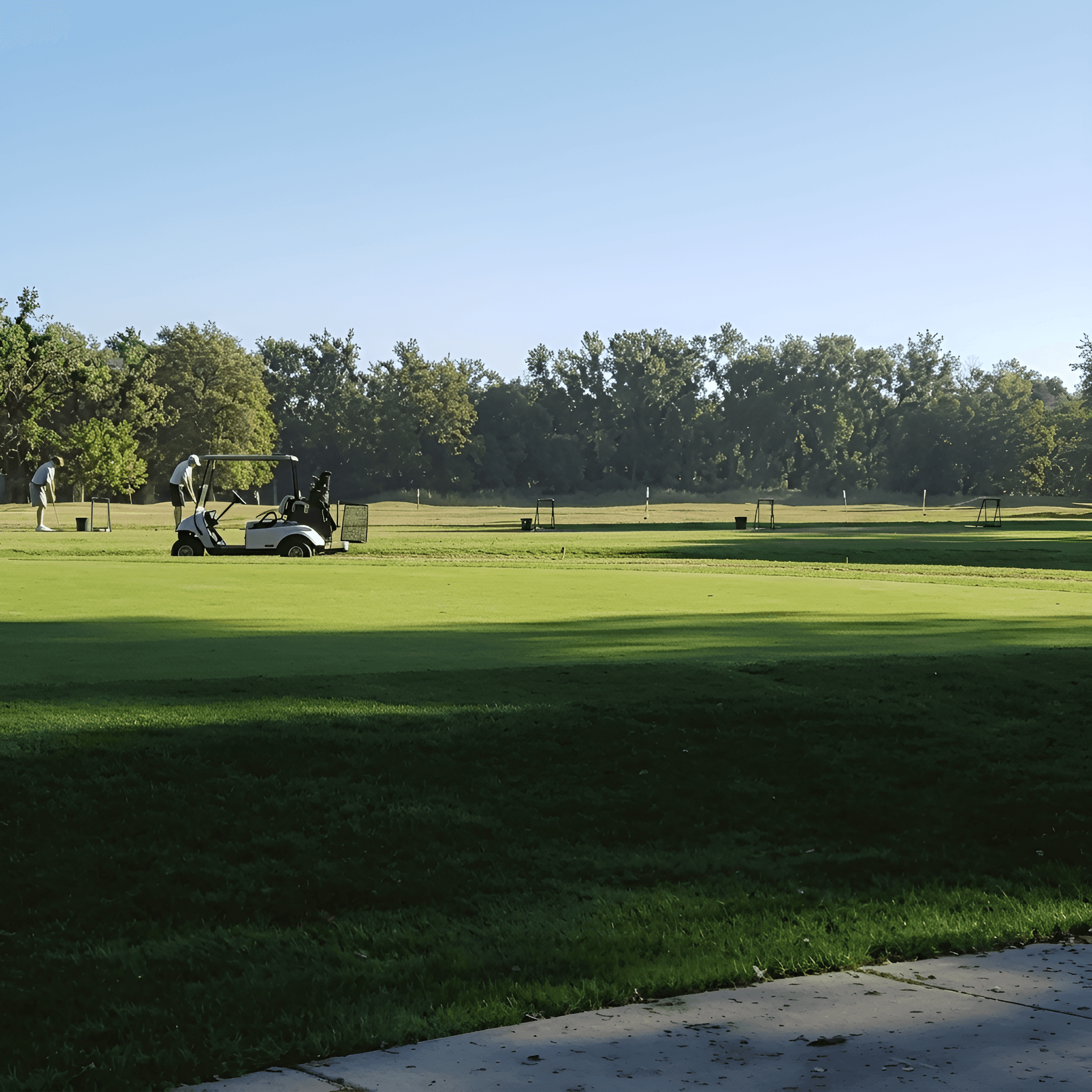 Sharpen Golf Course Photos with AI | Enhance Driving Range Details