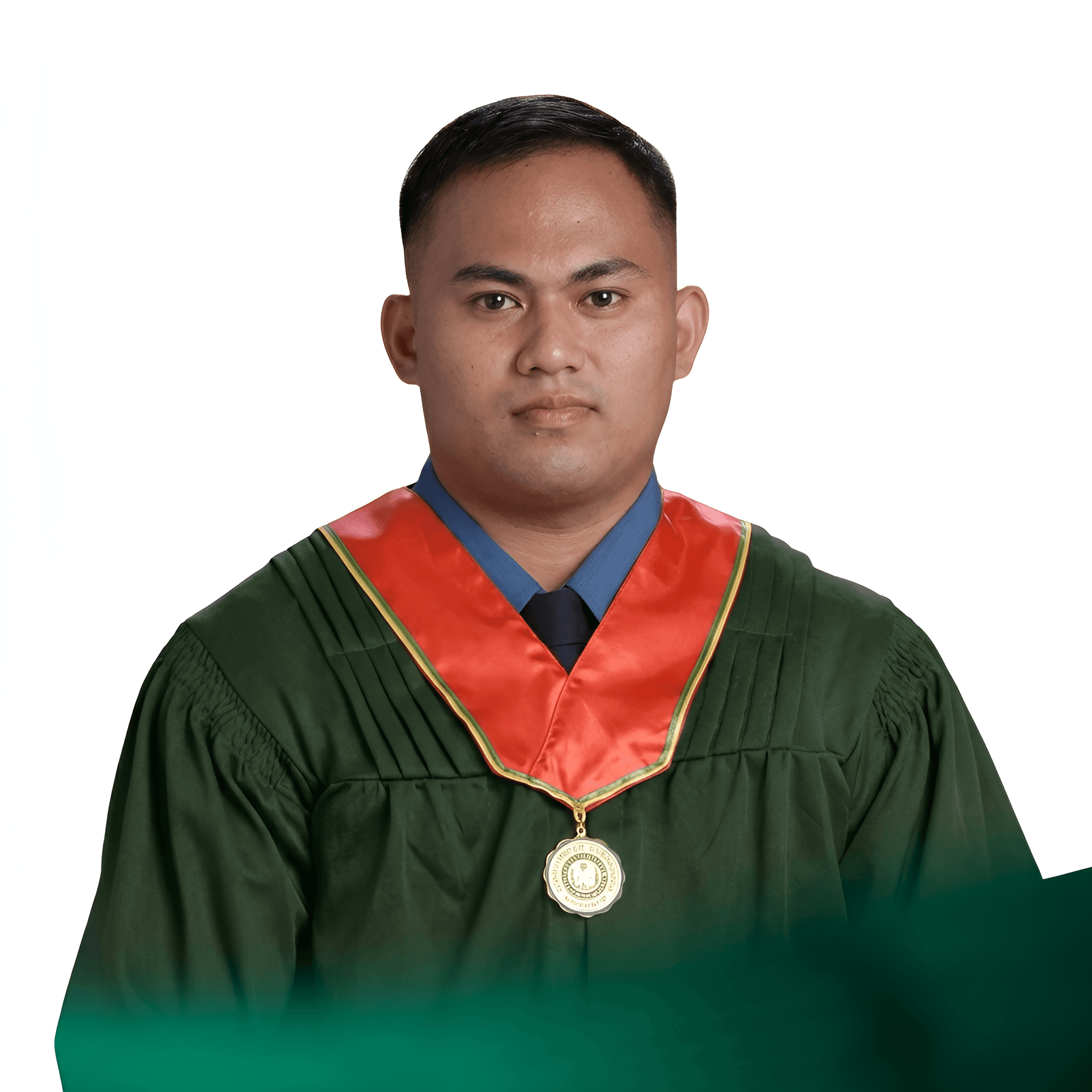 AI Enhances Graduation Portrait with Stunning Clarity