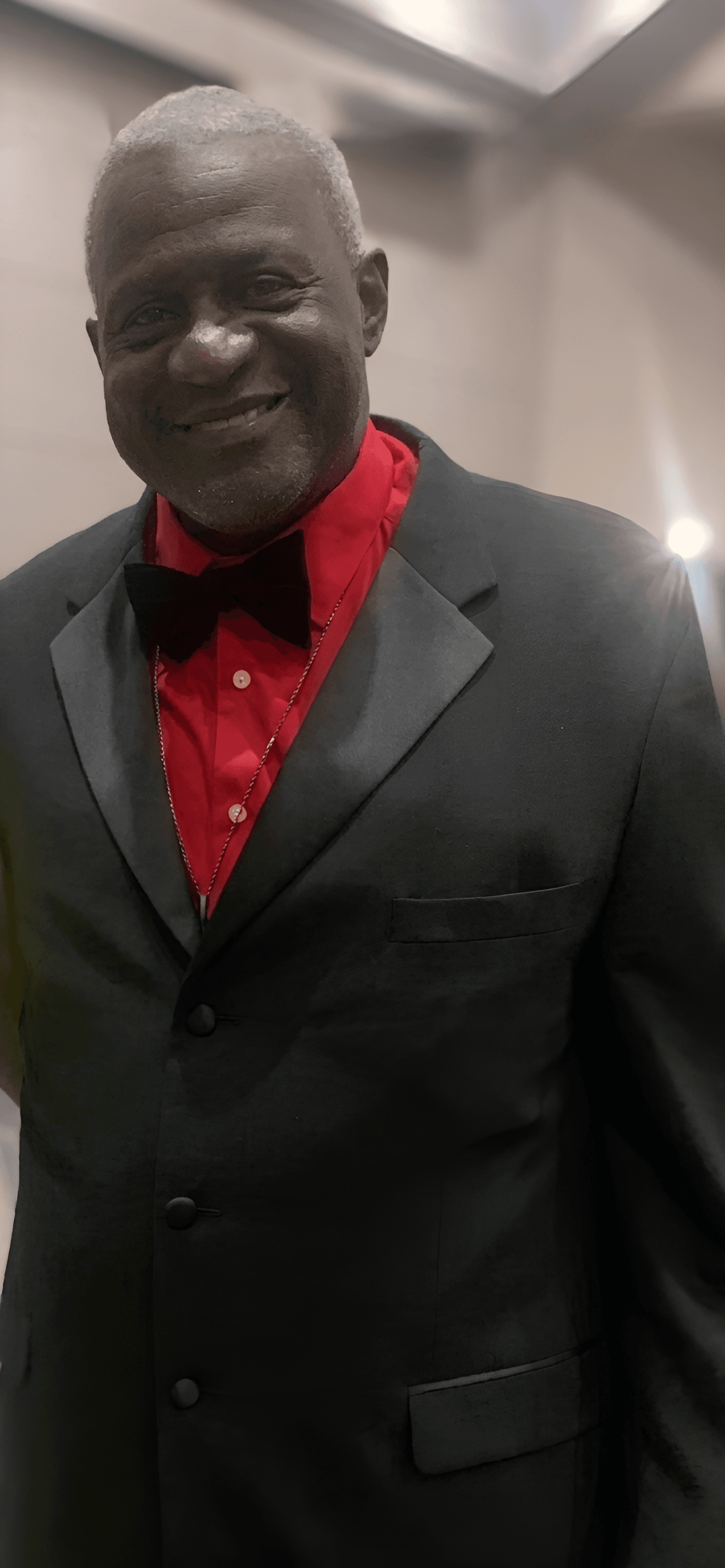 Enhance Man in Suit Photo | AI Image Upscaling for Portraits