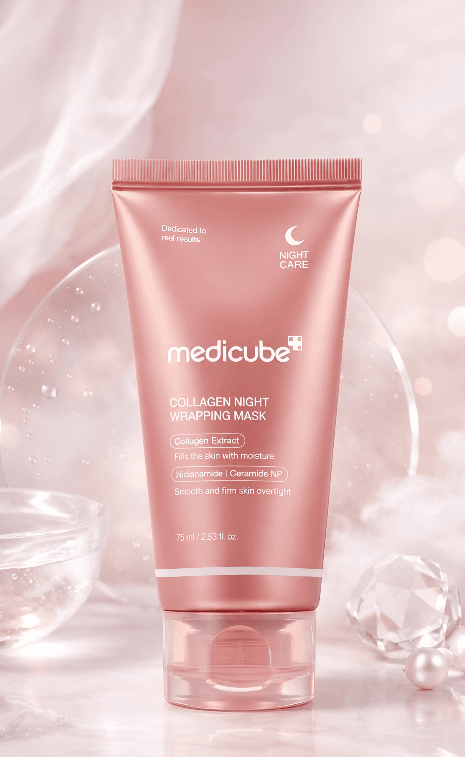 Enhanced Medicube Night Mask Photo | Sharper Product Shots