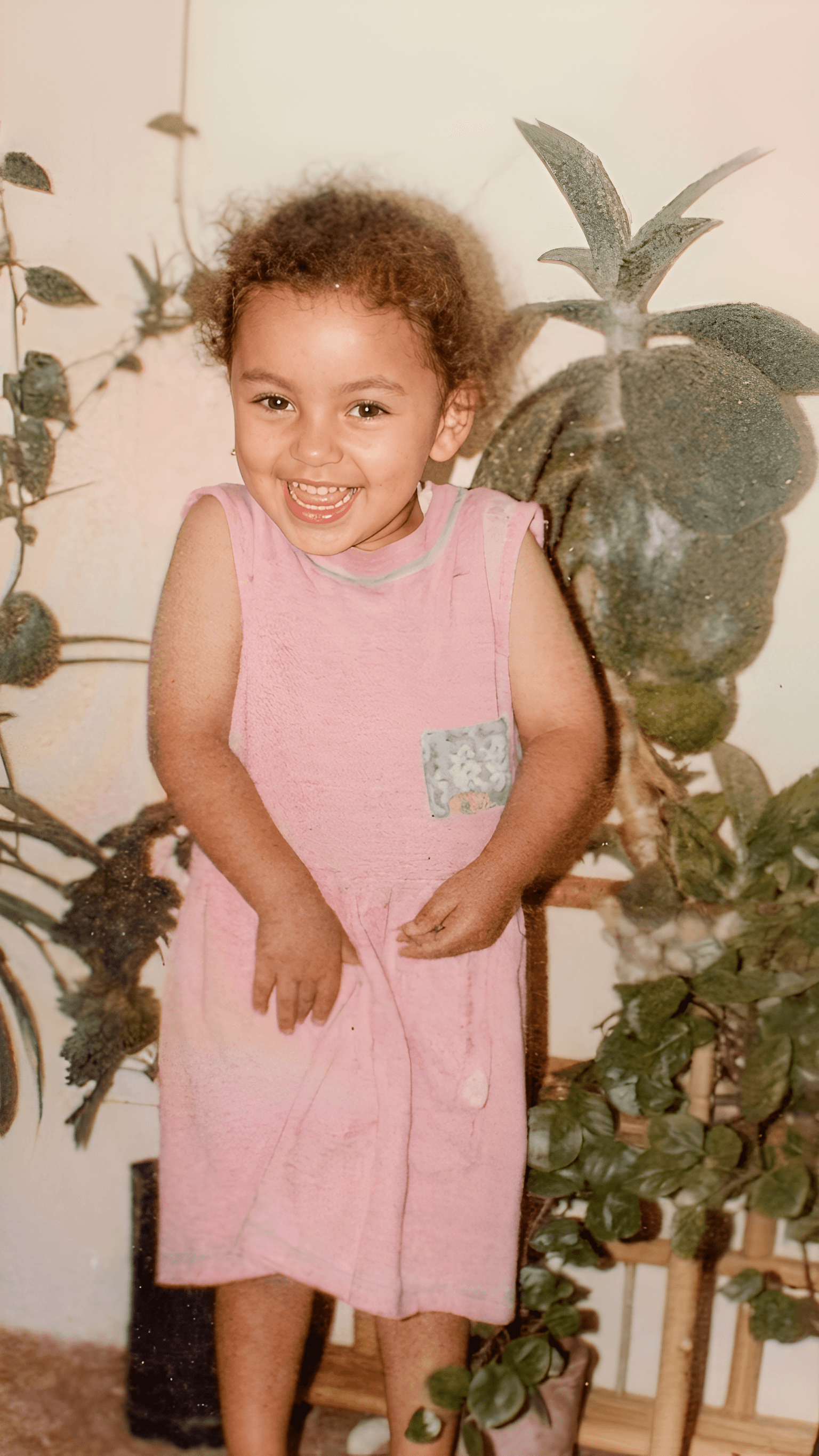 Enhance Old Blurry Child Photo with AI Upscaler | BgRemovit