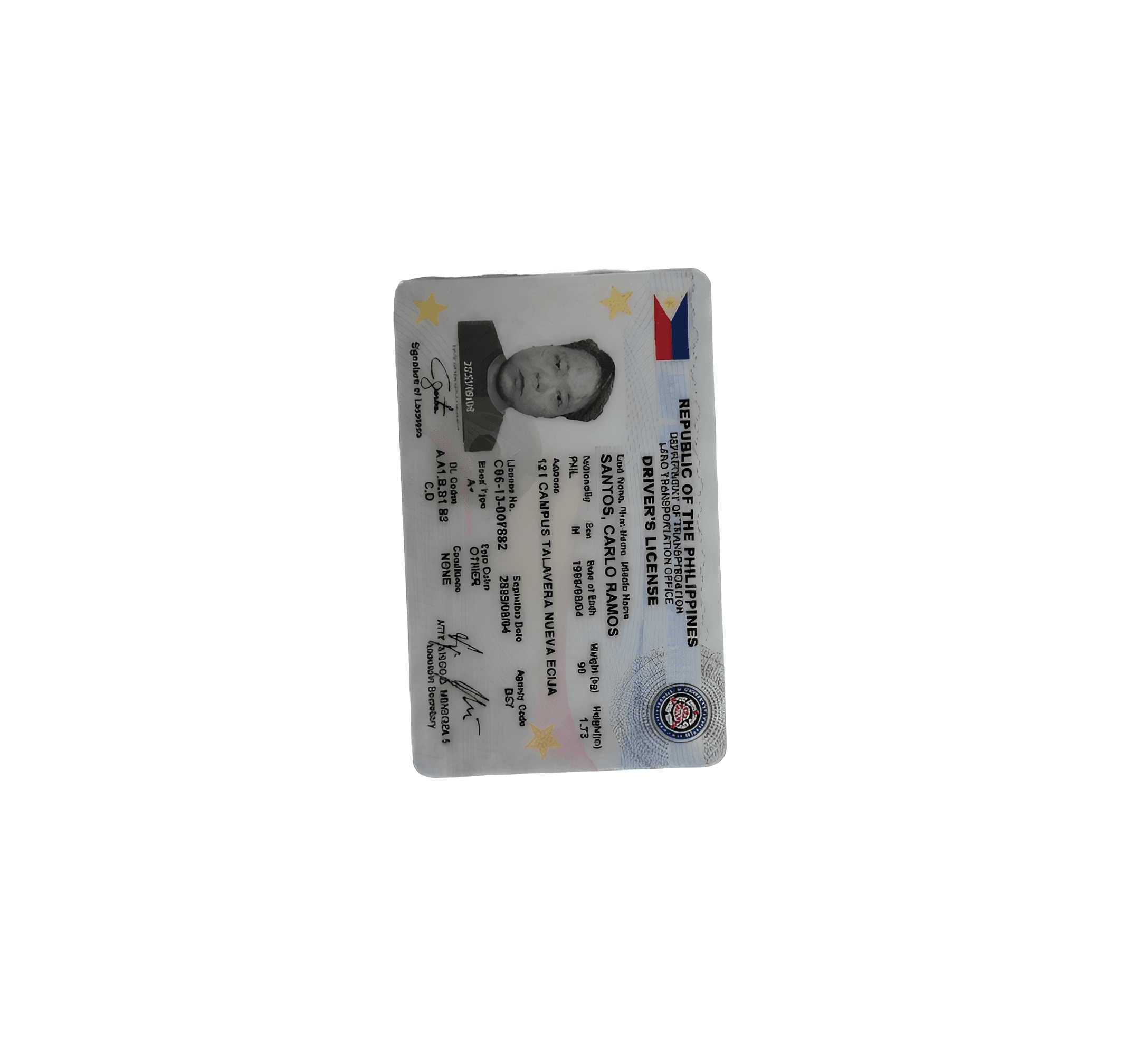 Sharpen Philippine Driver's License Image with AI Enhancer
