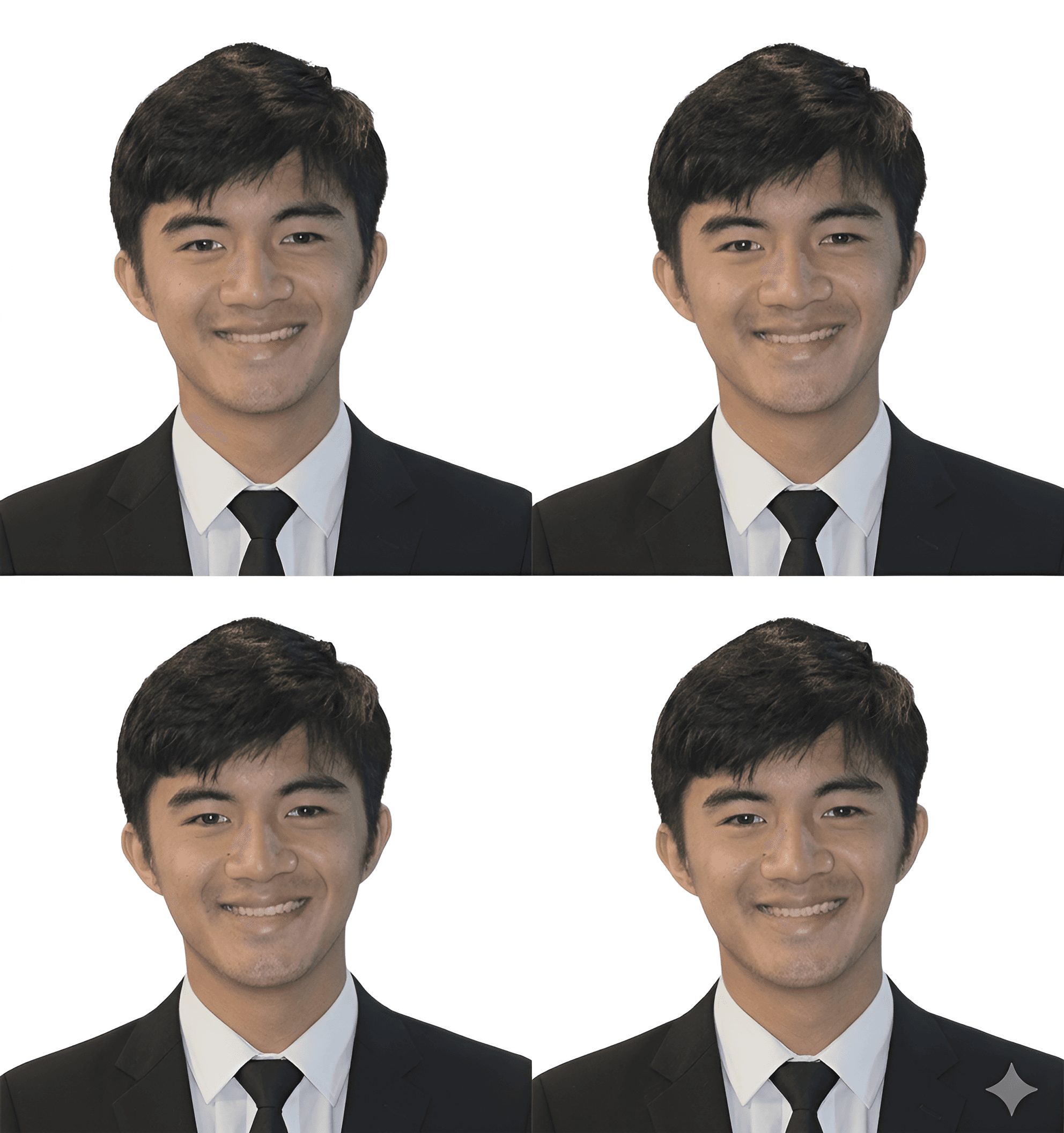 After — AI processed result