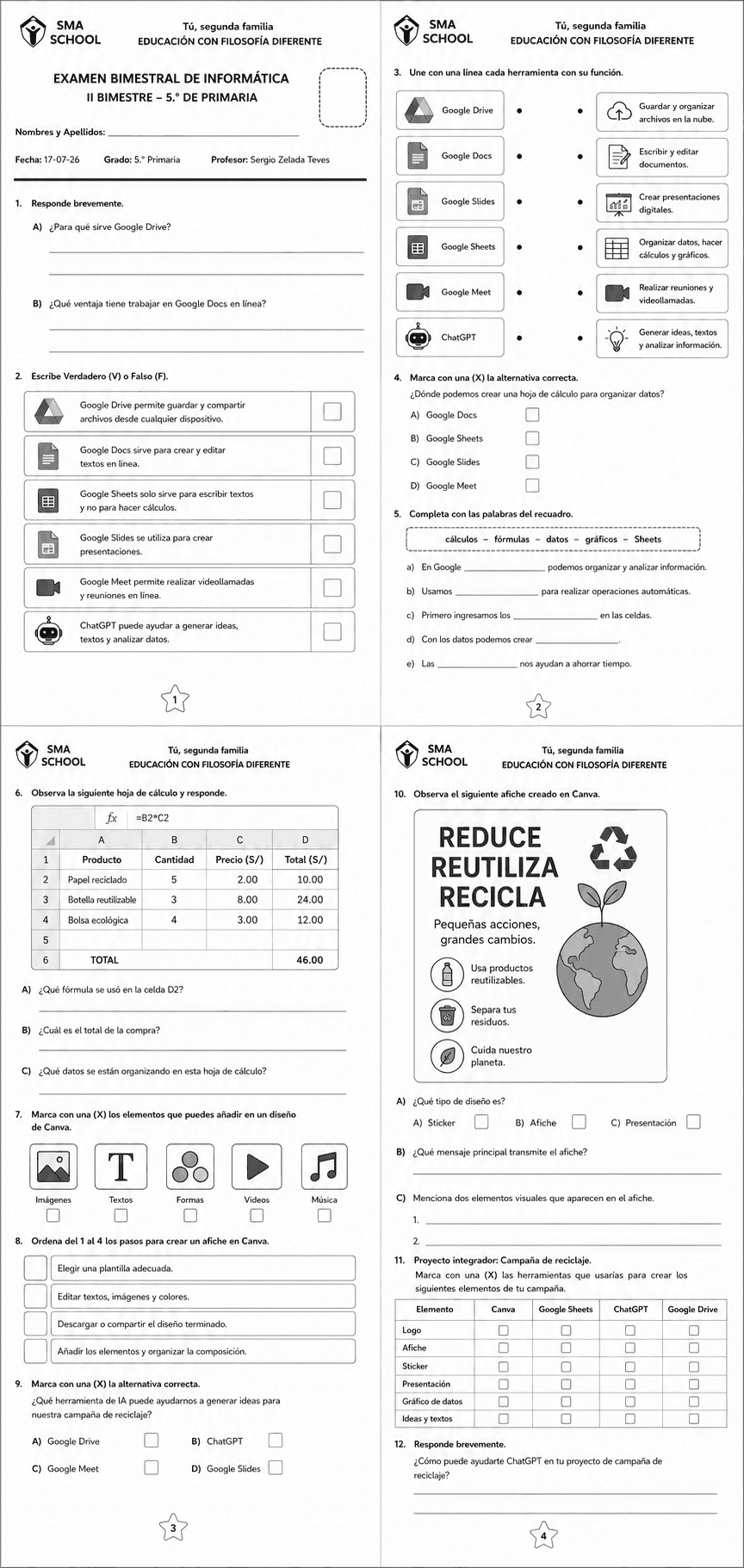 Before — original input