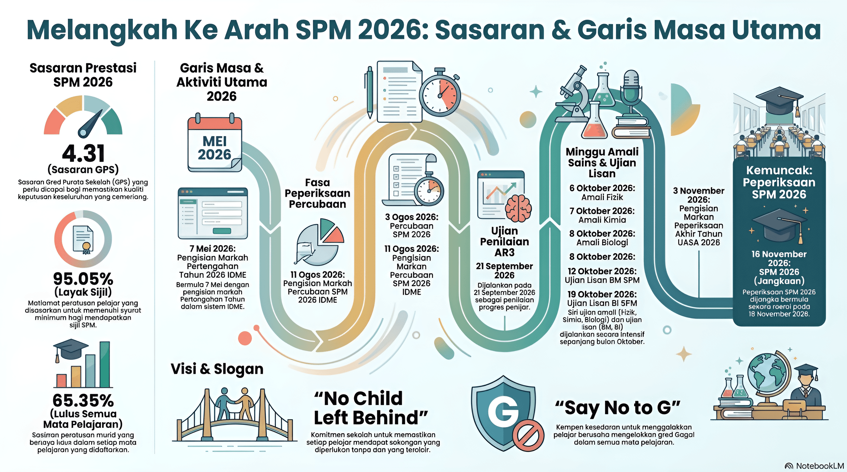 Upscale & Enhance SPM Exam Roadmap Infographic | BgRemovit