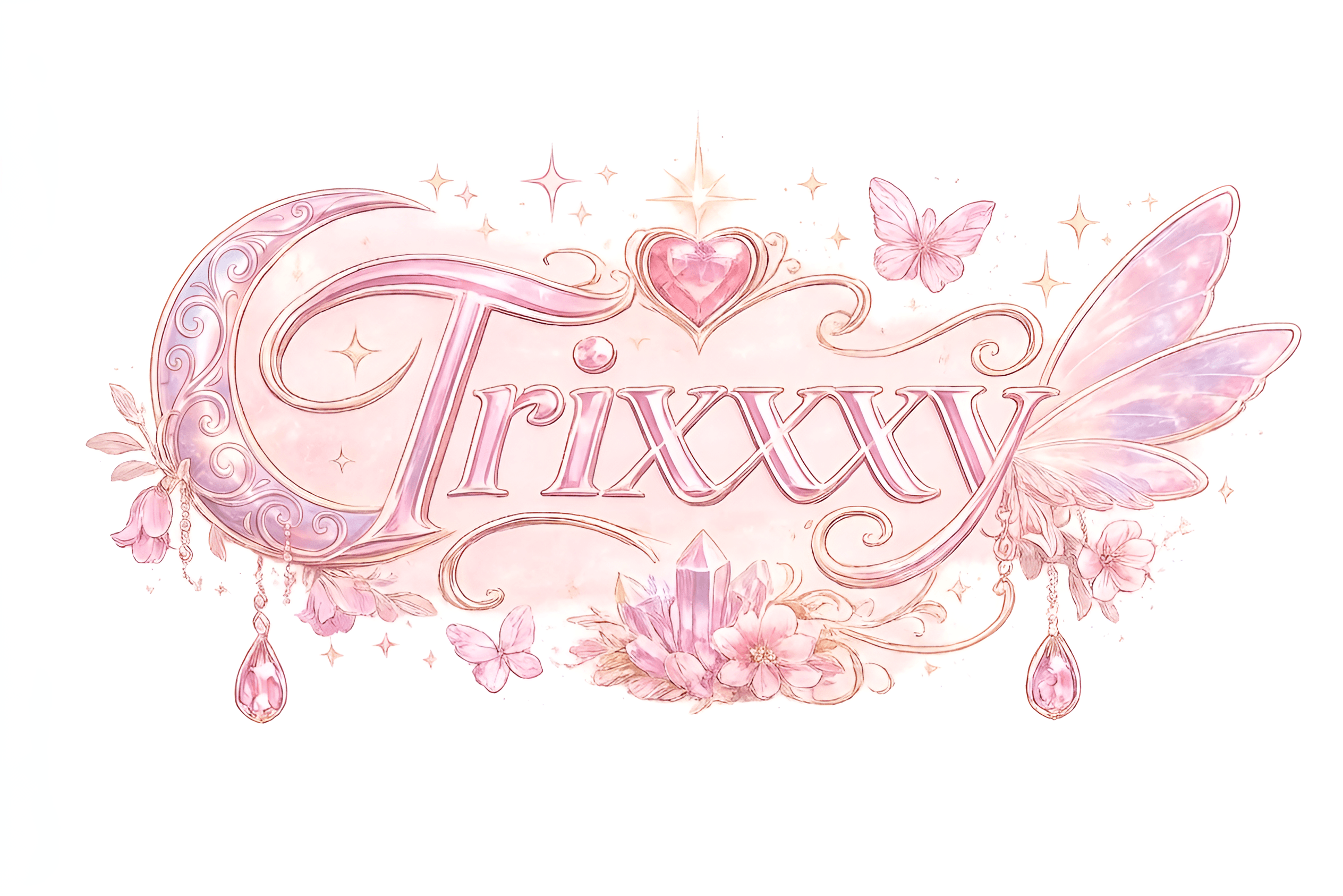 Pristine AI Enhancement: 'Trixxxy' Fairy Art Upscaled Flawlessly