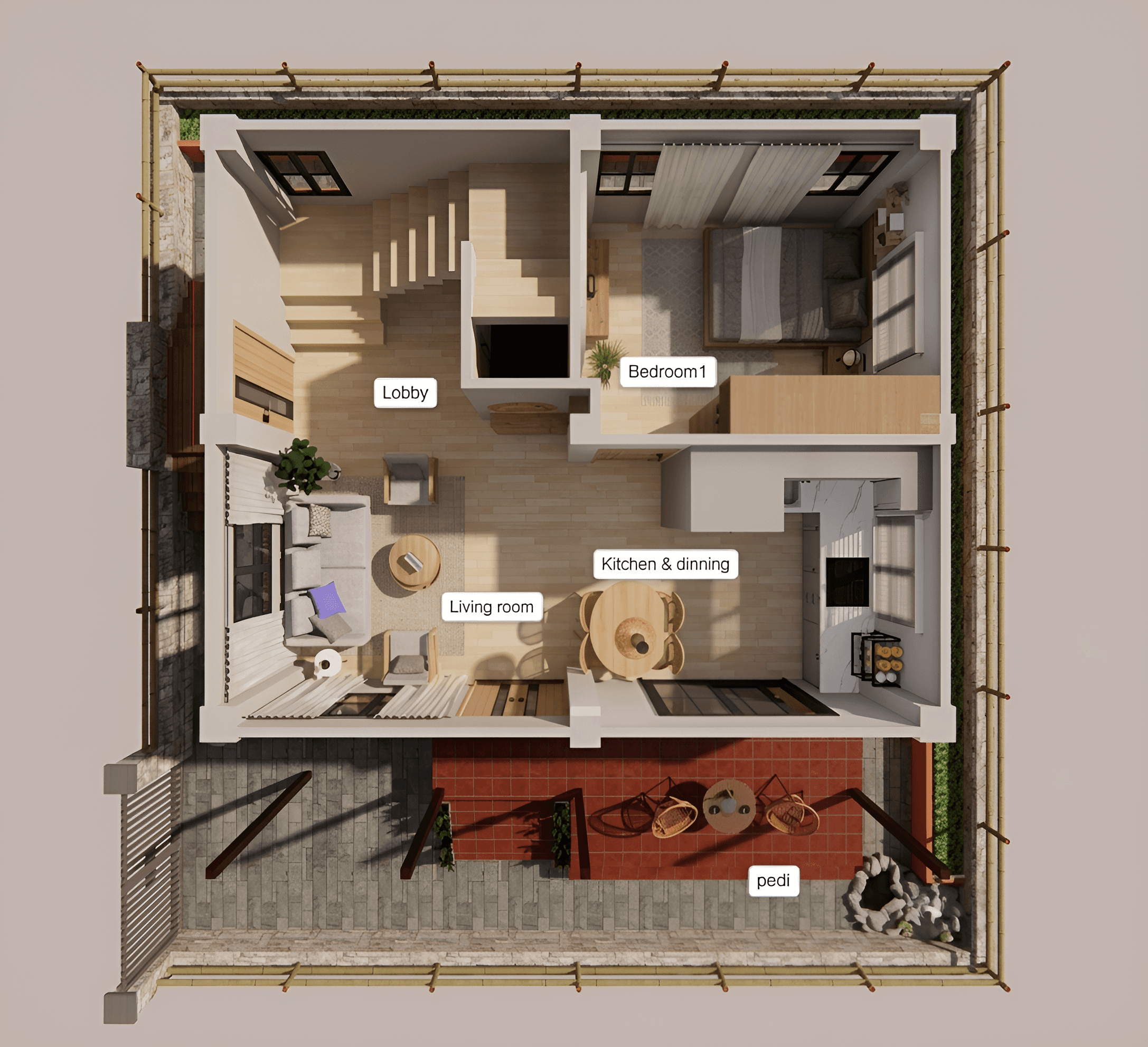 Crystal Clear Architectural Renderings, Instantly Sharpened by AI