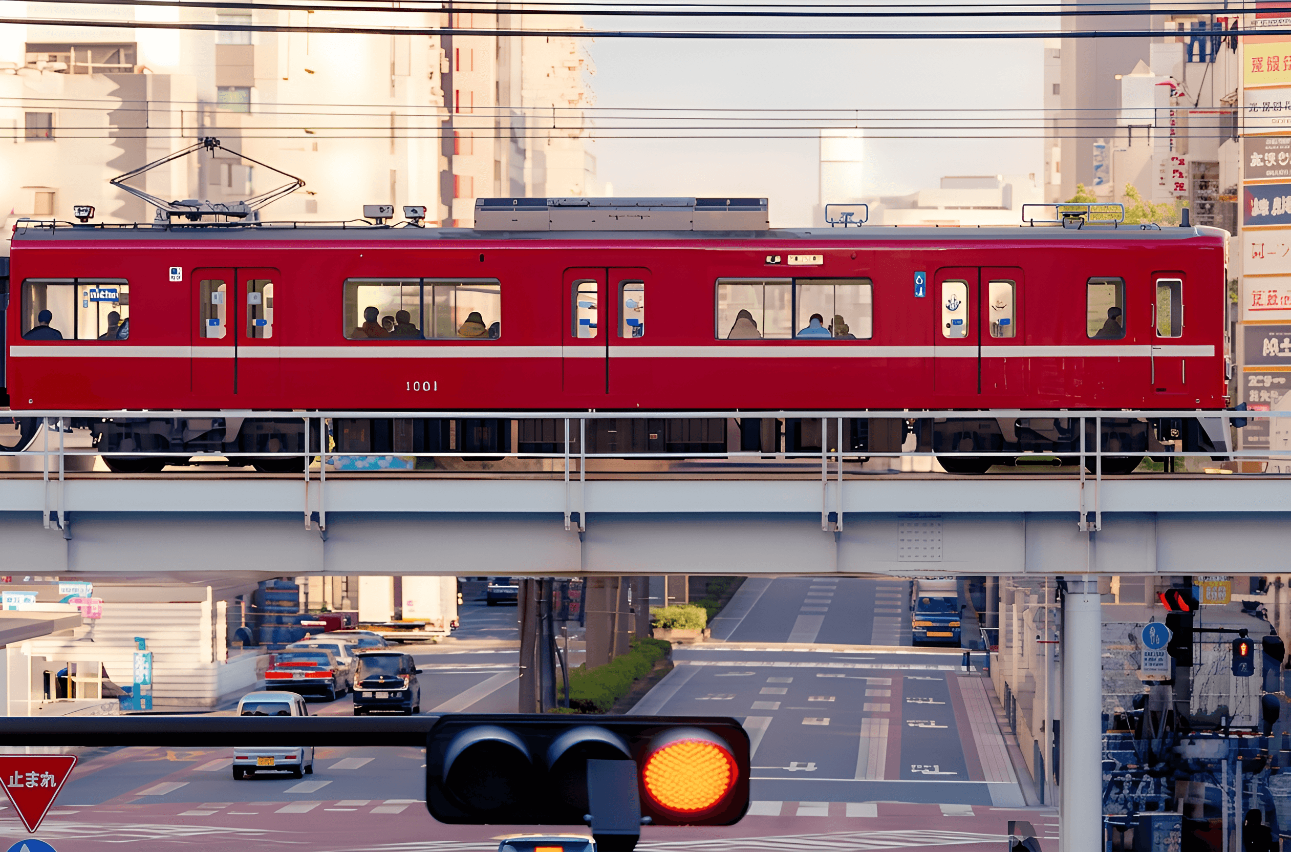 Enhance Motion Blur: Sharpen City Train Photos with AI