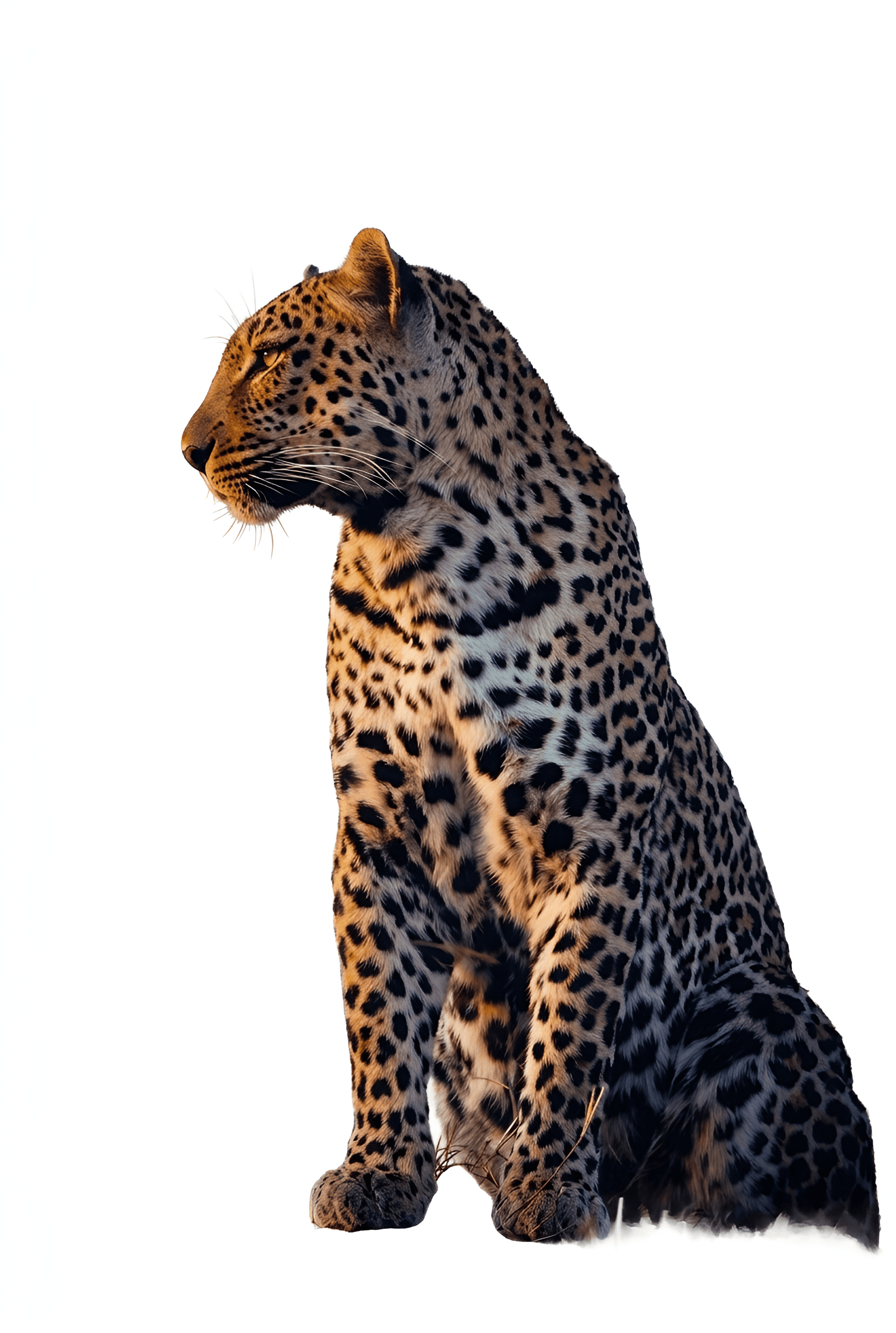 AI Enhanced Leopard Photo: Sharpen Fur & Detail for Wildlife