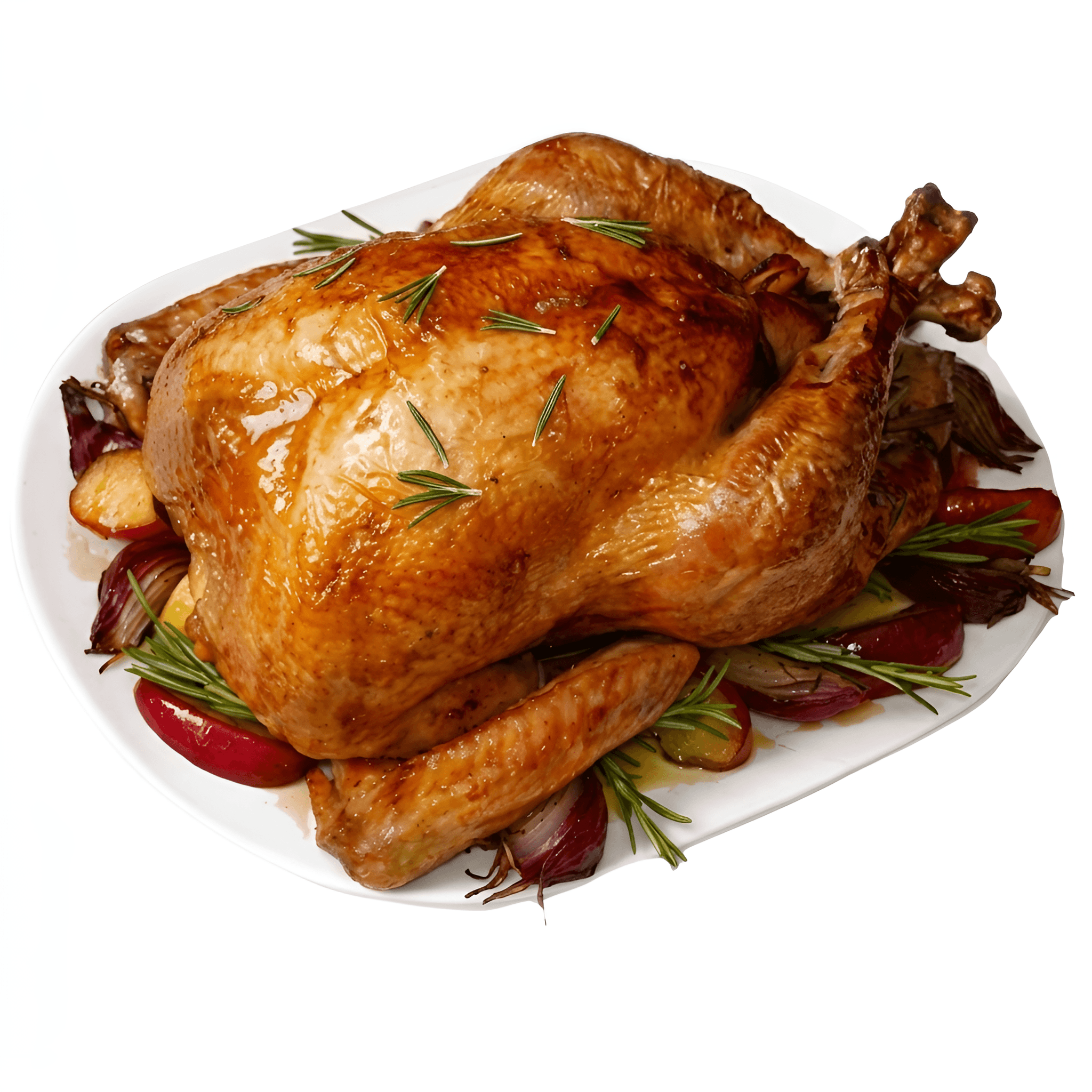 Transform Your Food Photography: AI Enhances Roasted Turkey Detail