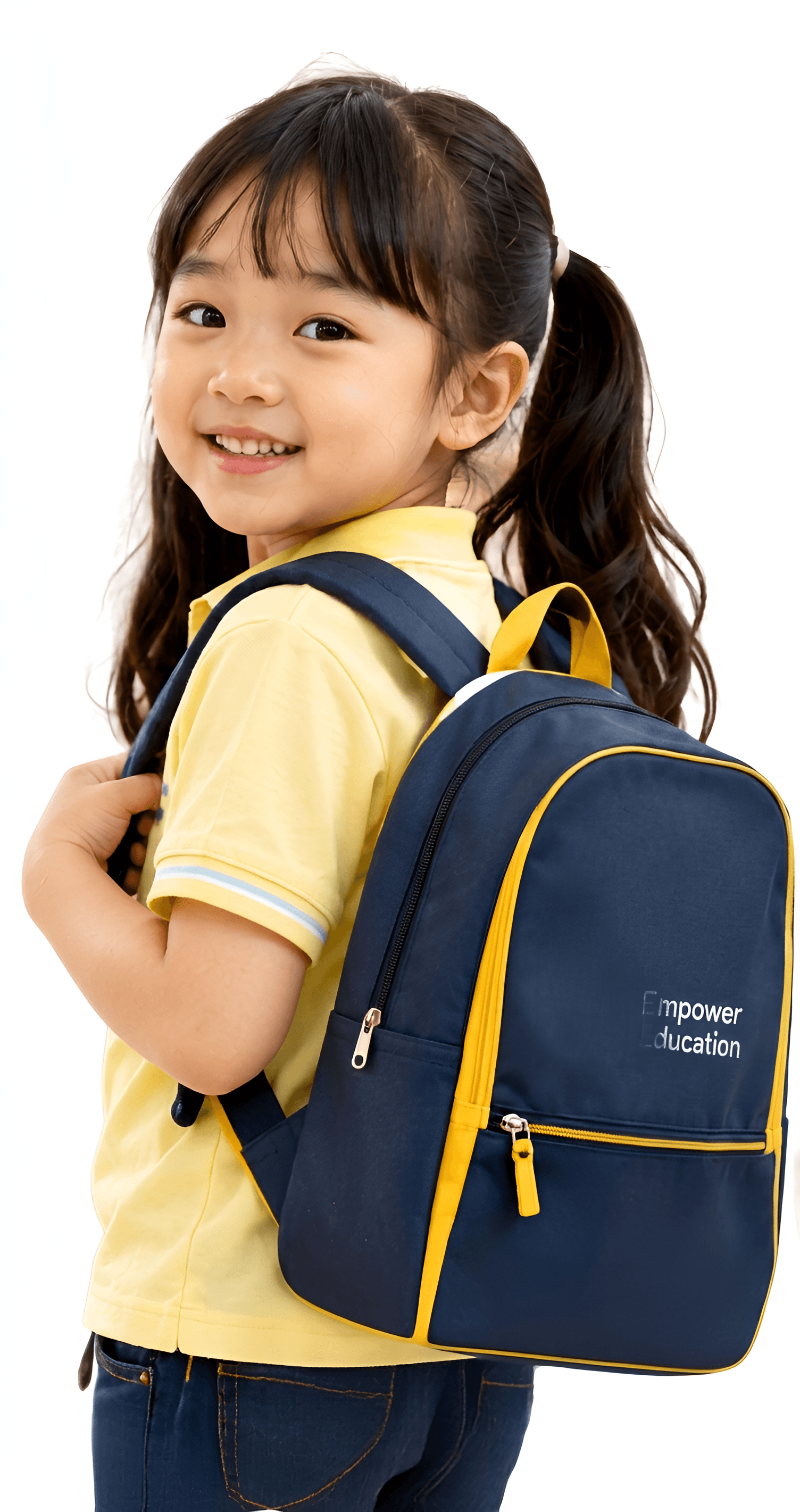 Enhanced School Girl Photo | AI Image Upscaler for Portraits