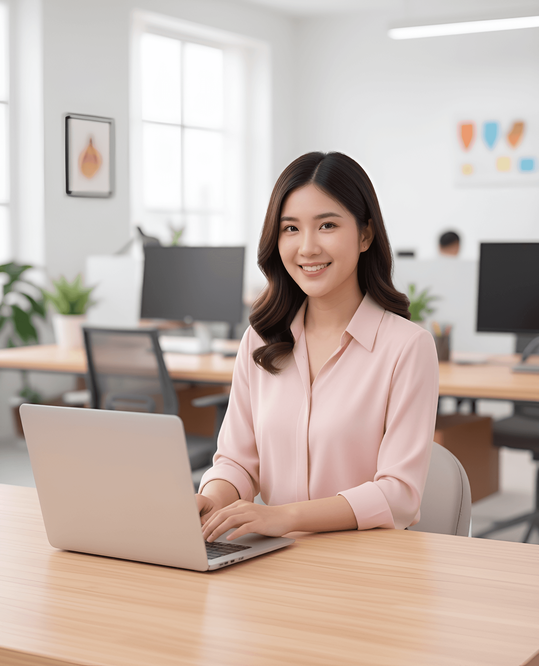 AI Image Enhancer for Professional Office Portraits | BgRemovit