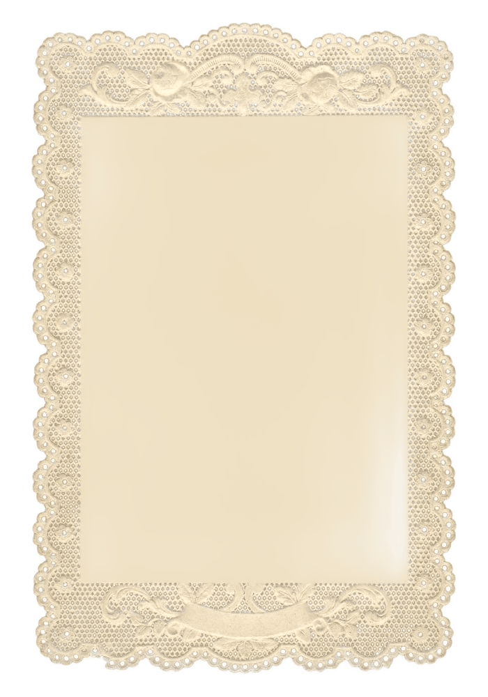 Intricate Lace Frame Background Removed with AI Precision