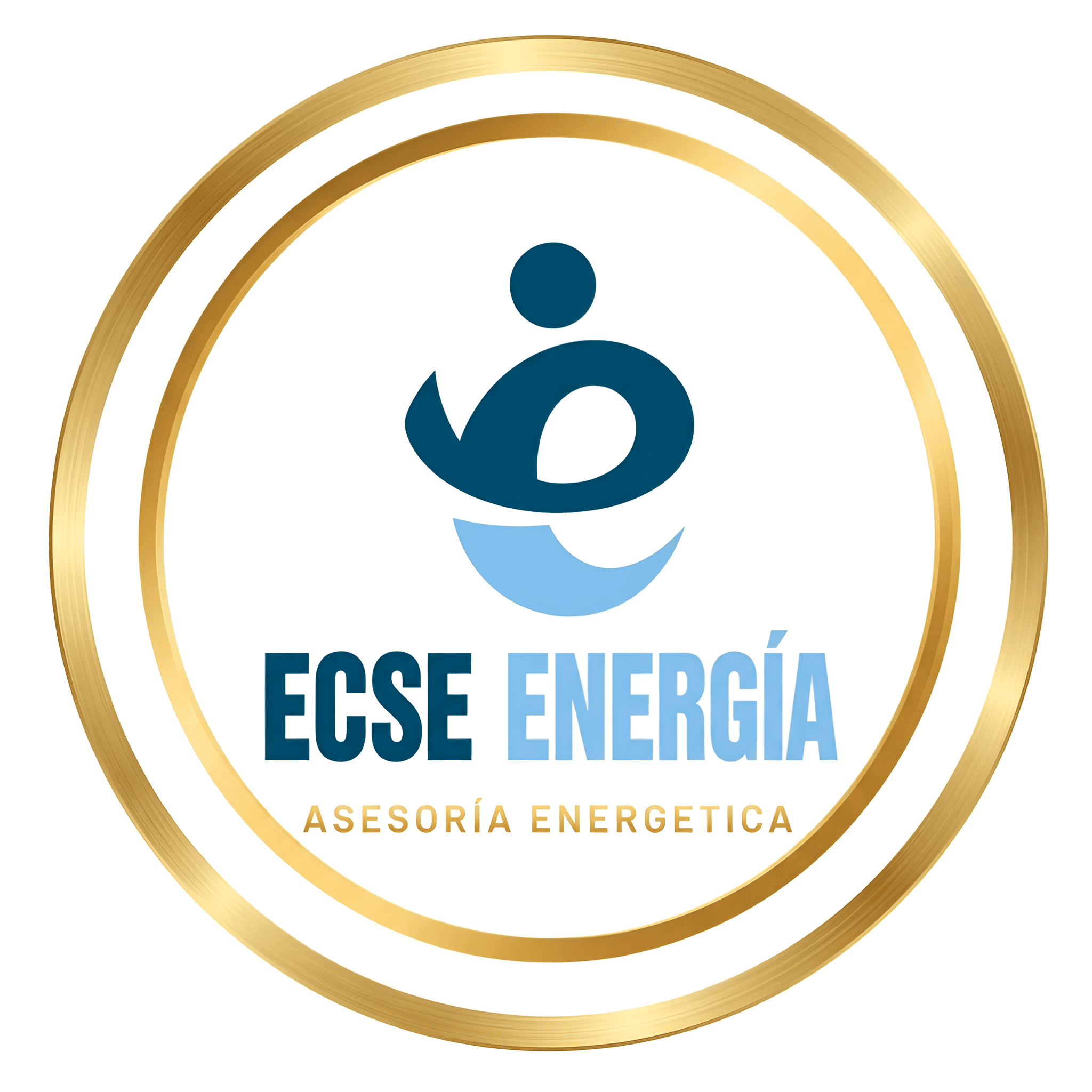 ECSE Energía Logo Enhancement: Sharpened & Upscaled by AI