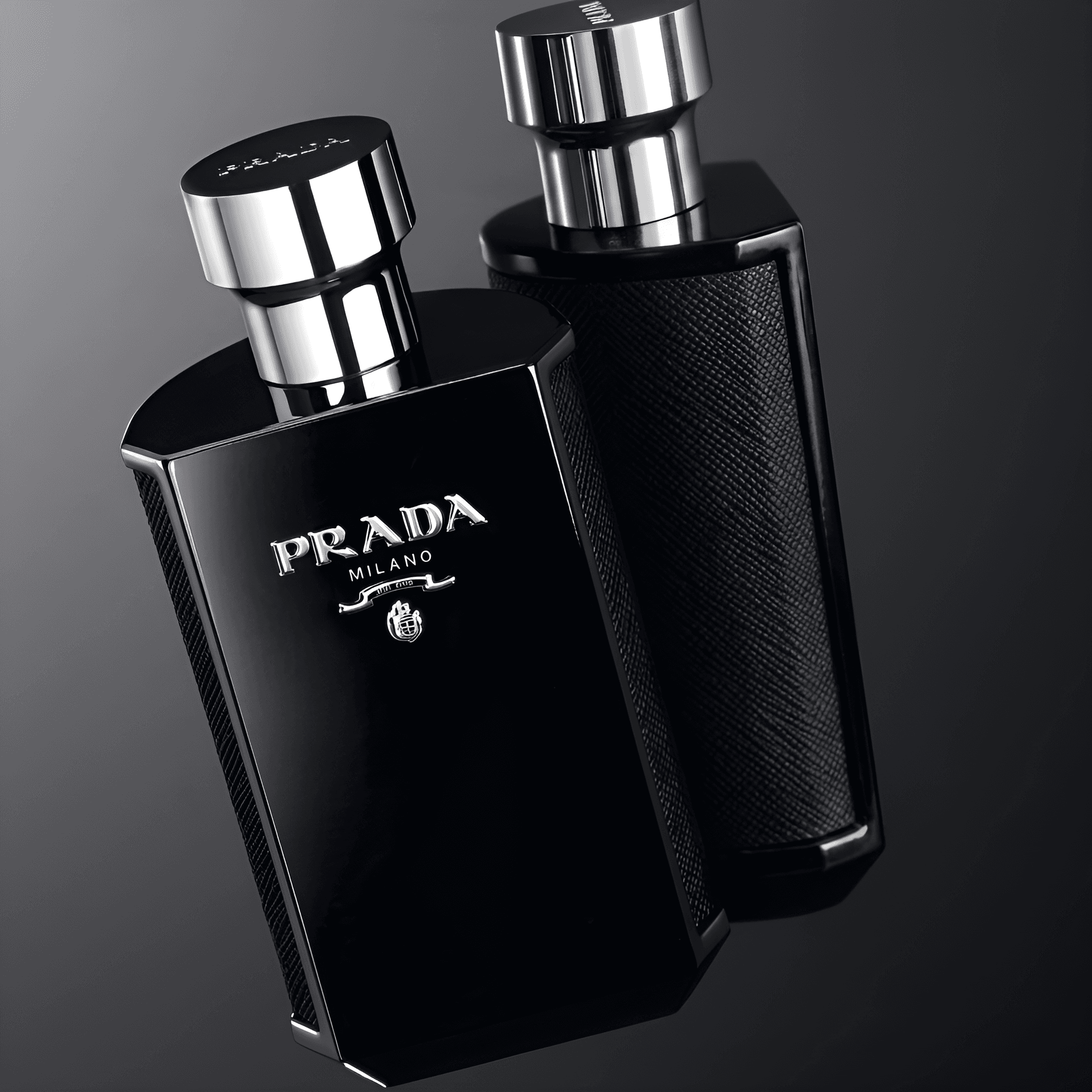 Unveiling Perfection: AI Sharpens Prada Cologne Bottle to Exquisite Detail