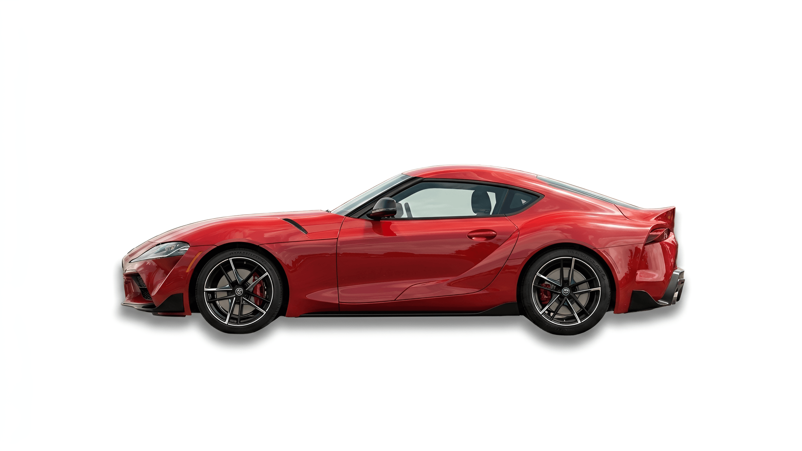 Red Sports Car Image Enhancement | AI Upscale & Sharpen