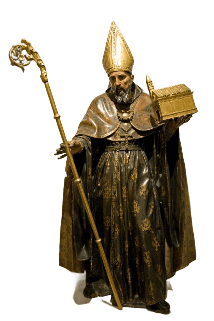 AI Background Removal: Bishop Statue & Religious Art - BgRemovit