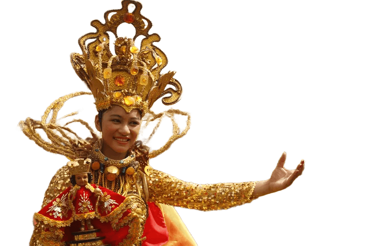 Flawless AI Background Removal for Intricate Festival Costumes