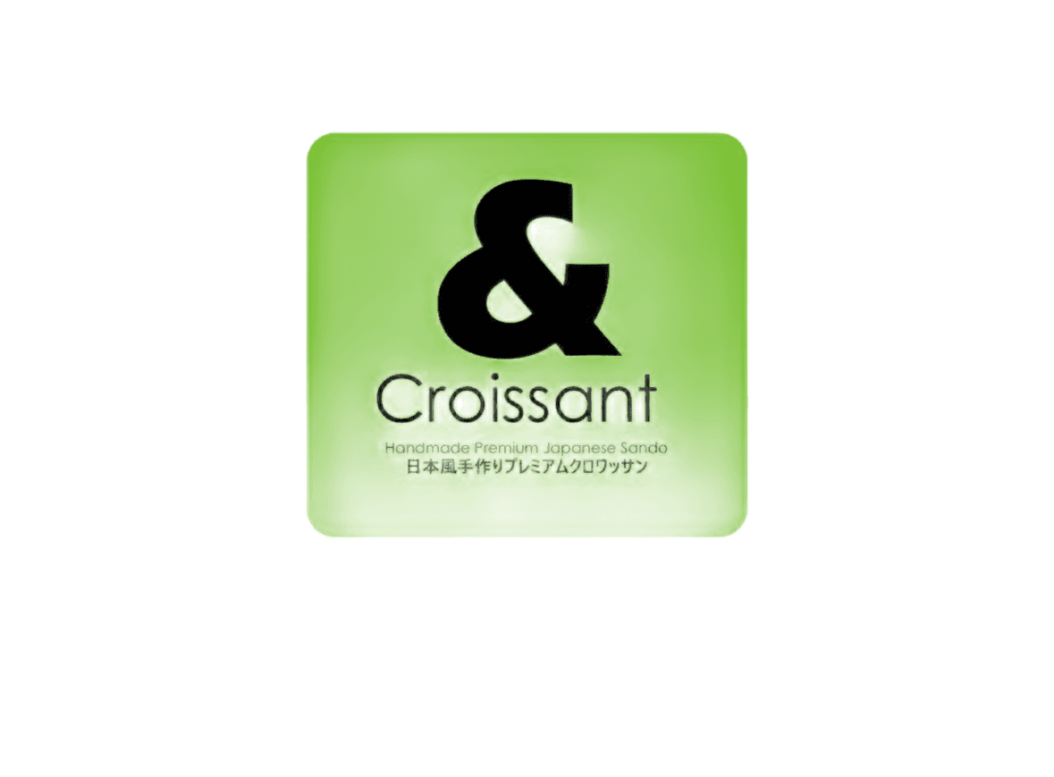 Flawless Background Removal for Your Green Croissant Logo