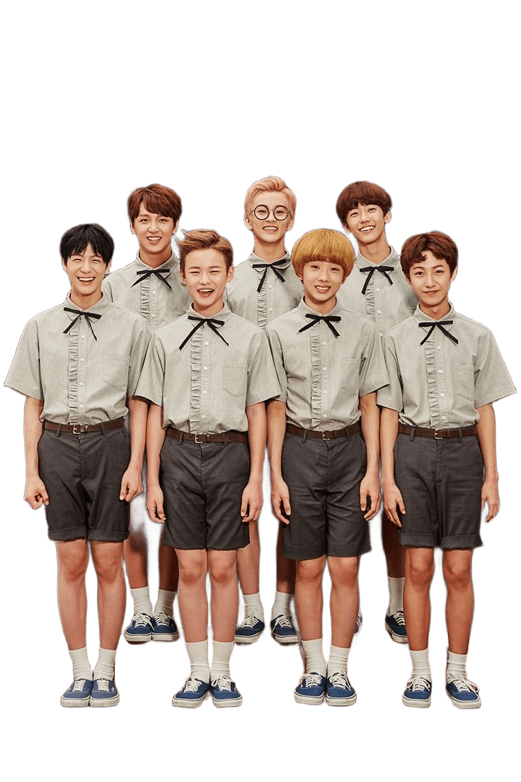 Remove Background from Group Photo of Seven People | BgRemovit AI
