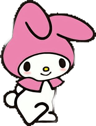 Remove Background from My Melody Cartoon Image | BgRemovit AI