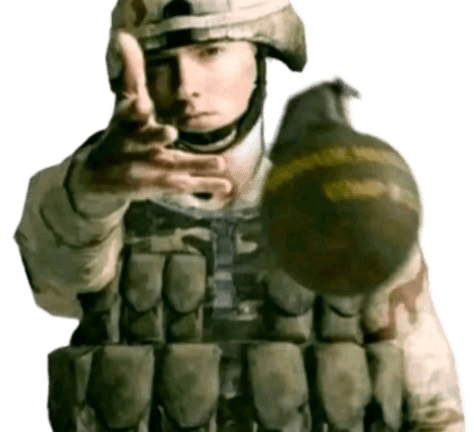 AI Removes Background from Soldier & Grenade Photo | BgRemovit