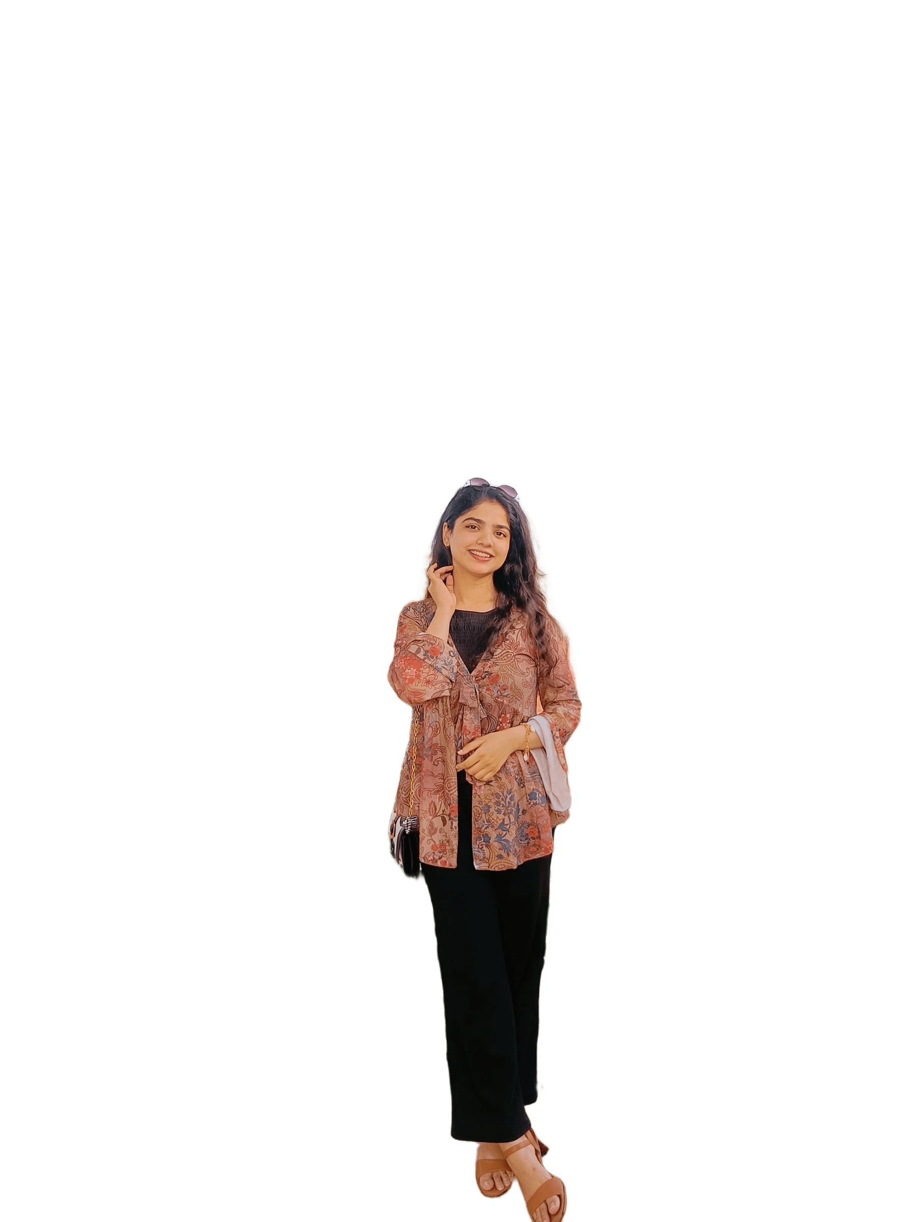 AI Background Removal for Portrait on Balcony | BgRemovit