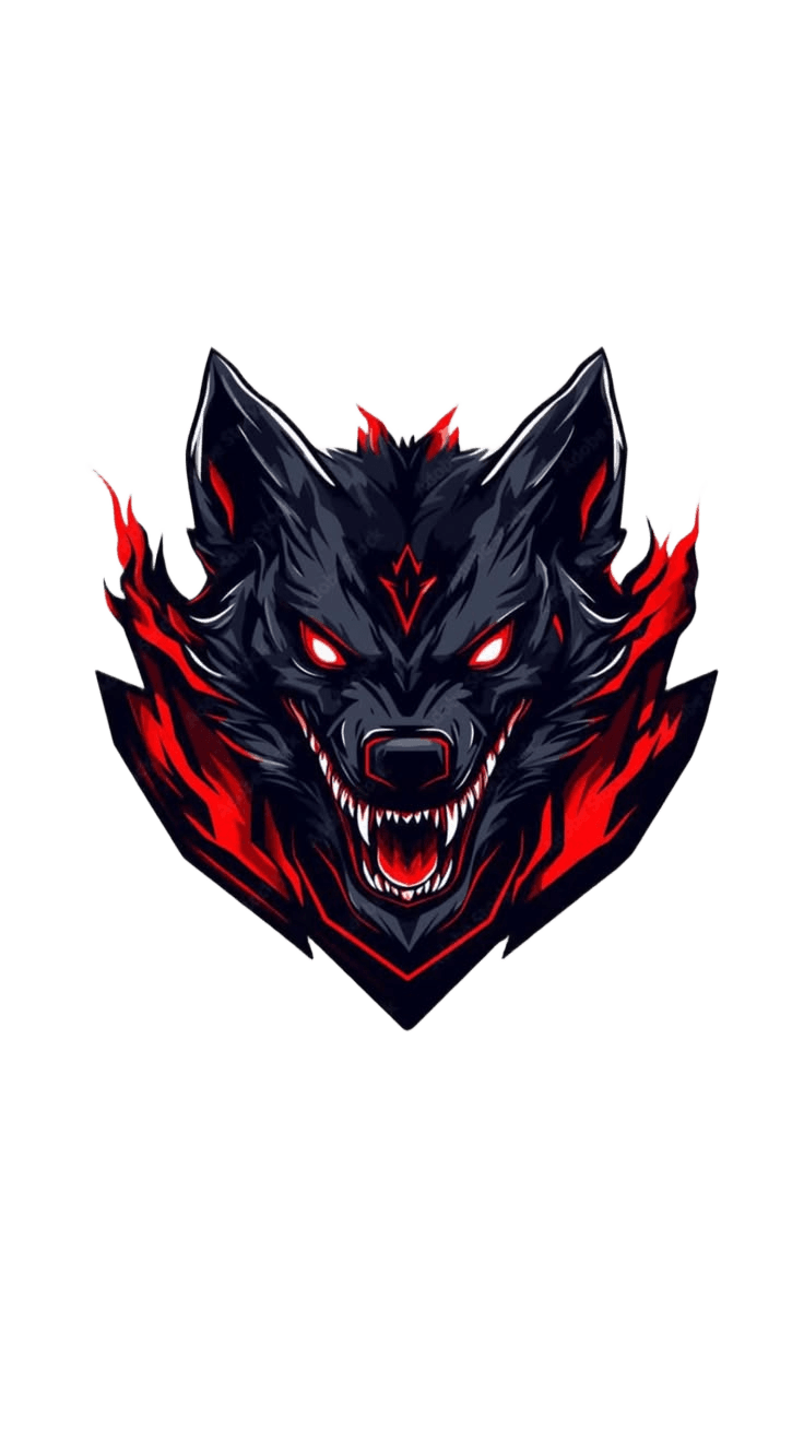 Remove Background from Angry Wolf Logo Illustration | BgRemovit AI