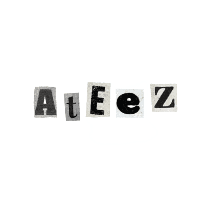 Remove Background from ATEEZ Cutout Text | BgRemovit