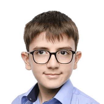 Remove Background from Boy's Portrait with Glasses | BgRemovit