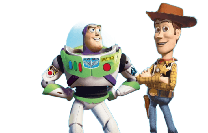 Remove Background from Buzz & Woody Toy Story Image | BgRemovit