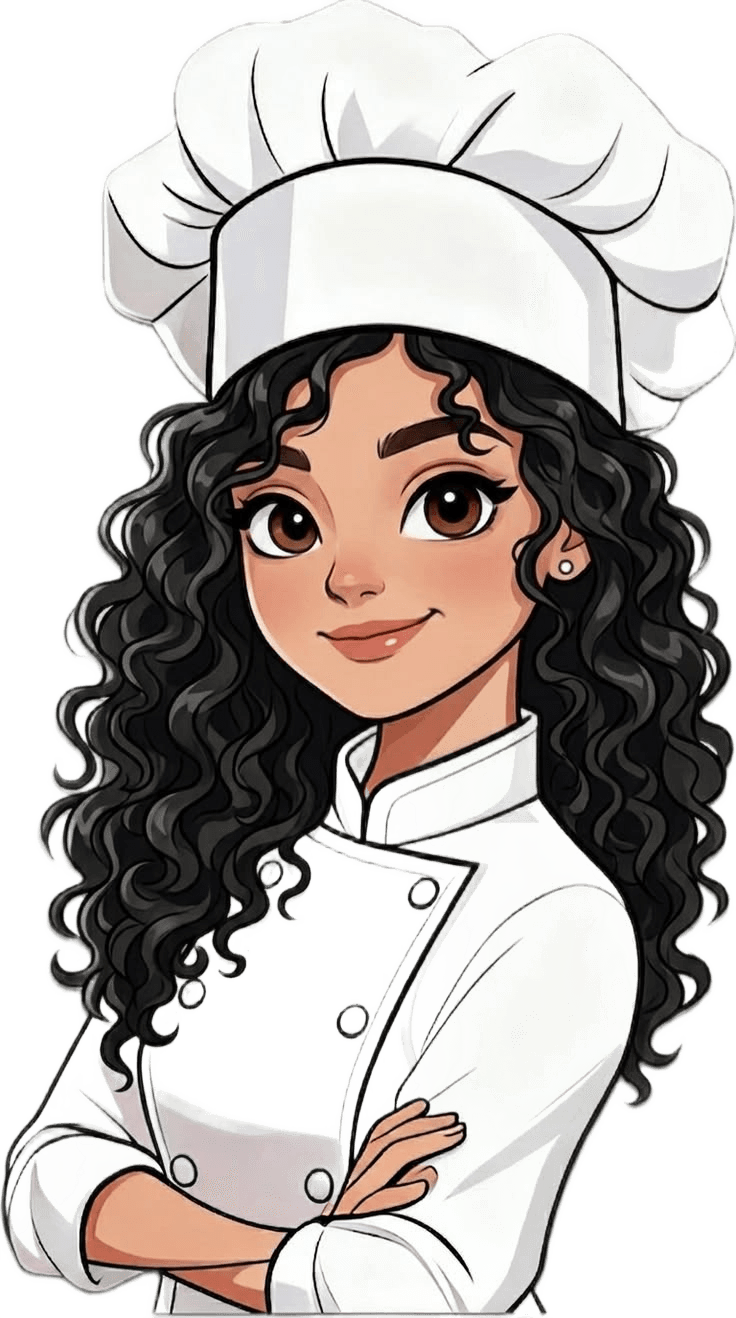 Remove Background from Cartoon Chef Illustration | BgRemovit