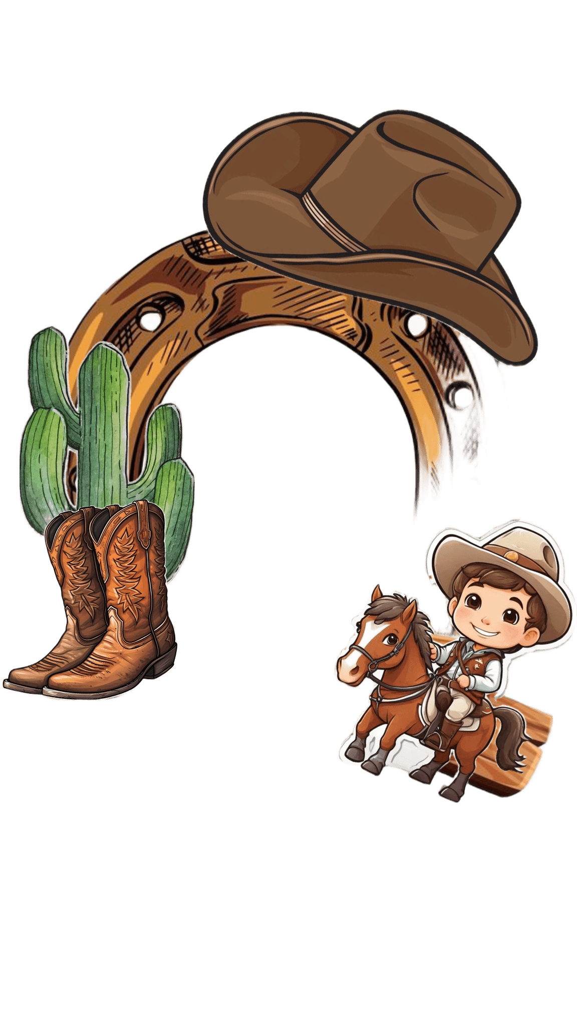 Perfectly Isolate Your Cartoon Cowboy Graphics