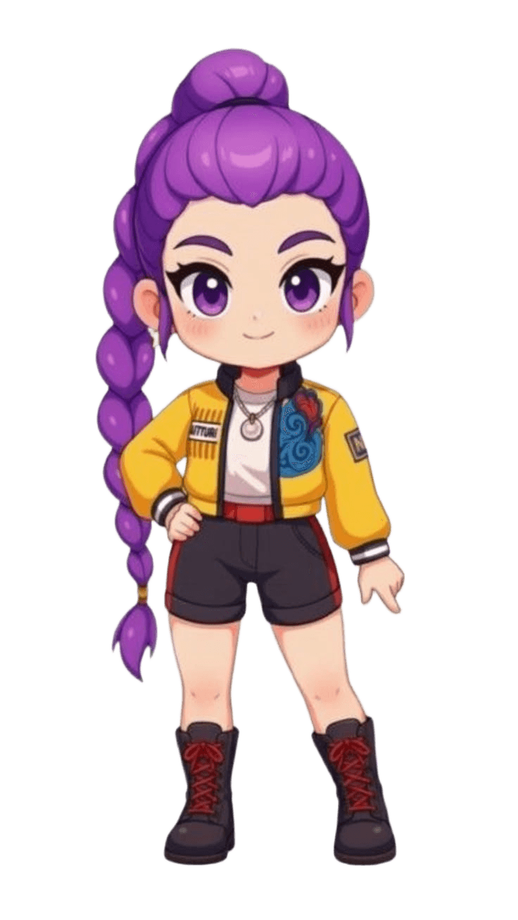 AI Background Removal for Chibi Anime Character | BgRemovit